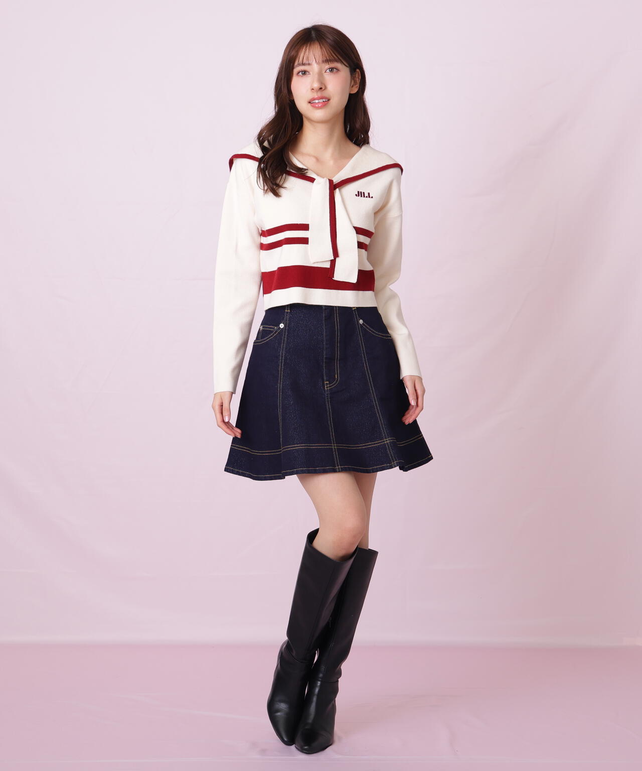 セーラーカラーニット | JILL by JILL STUART（ジル バイ ジル