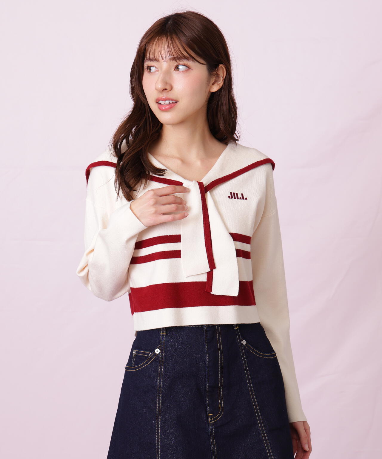 ジル バイ ジル スチュアート（JILL by JILL STUART）/セーラーカラーニット セーラーカラーニット | JILL by JILL STUART（ジル バイ ジル