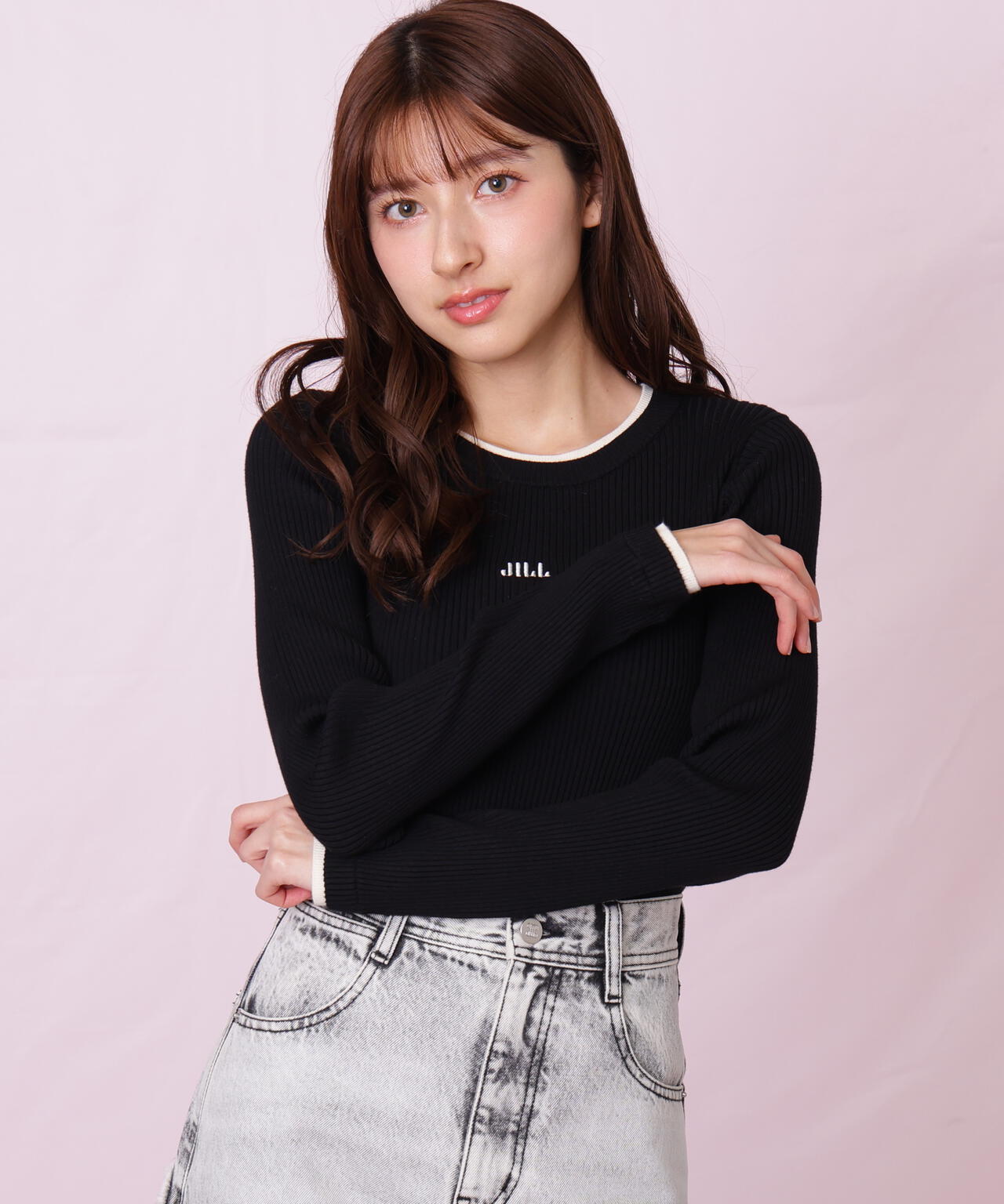配色リブニット | JILL by JILL STUART（ジル バイ ジルスチュアート