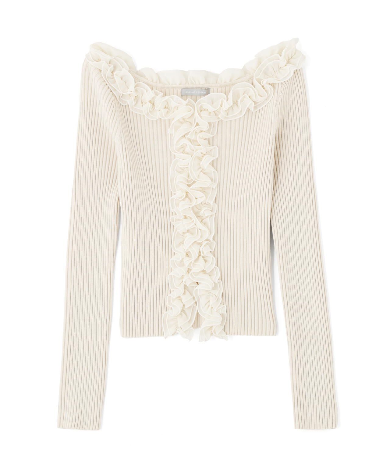 フリルトリムニット | JILL by JILL STUART（ジル バイ ジル