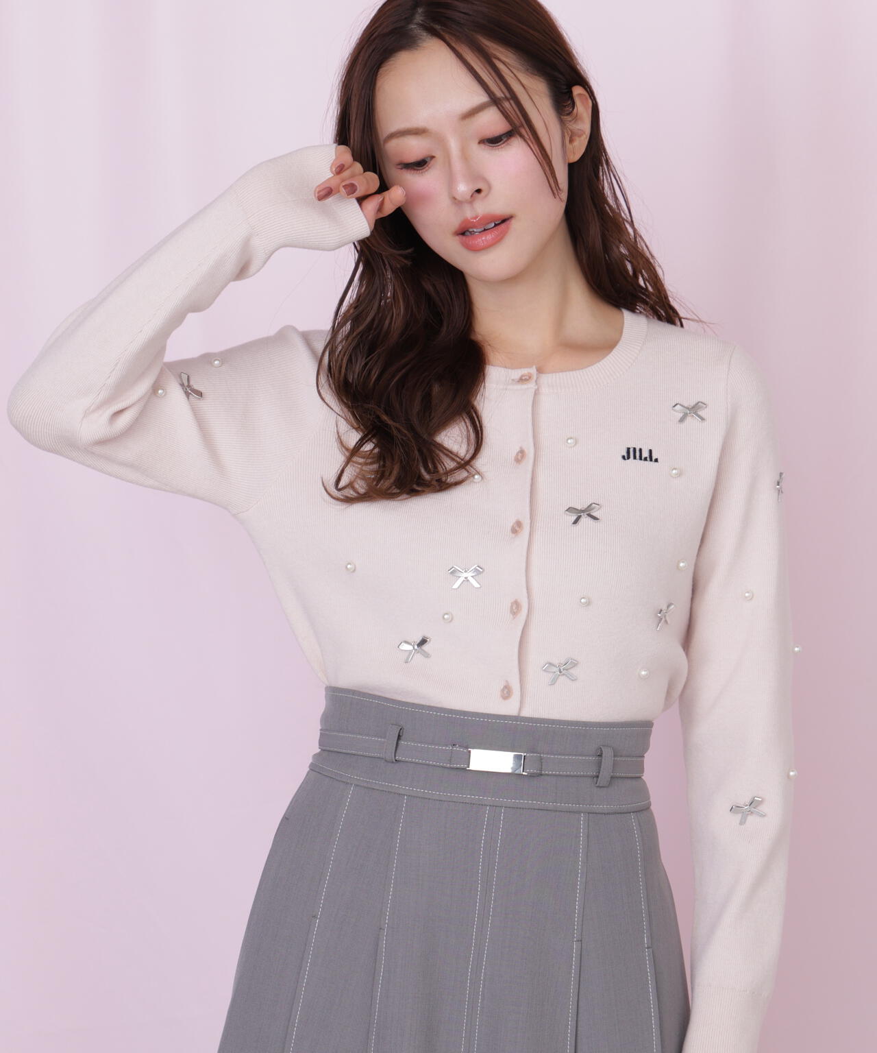 ★新品タグなし★ジルバイジルスチュアート☆カーディガン UV＆ウォッシャブルカーディガン | JILL by JILL STUART（ジル バイ