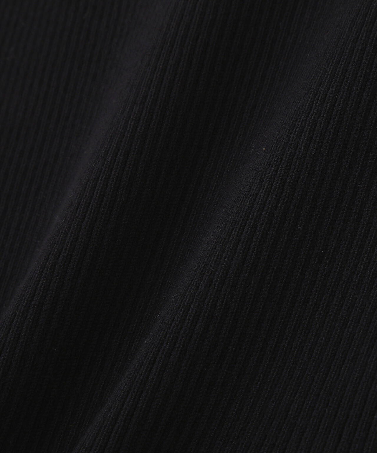 肩リボン配色ニット