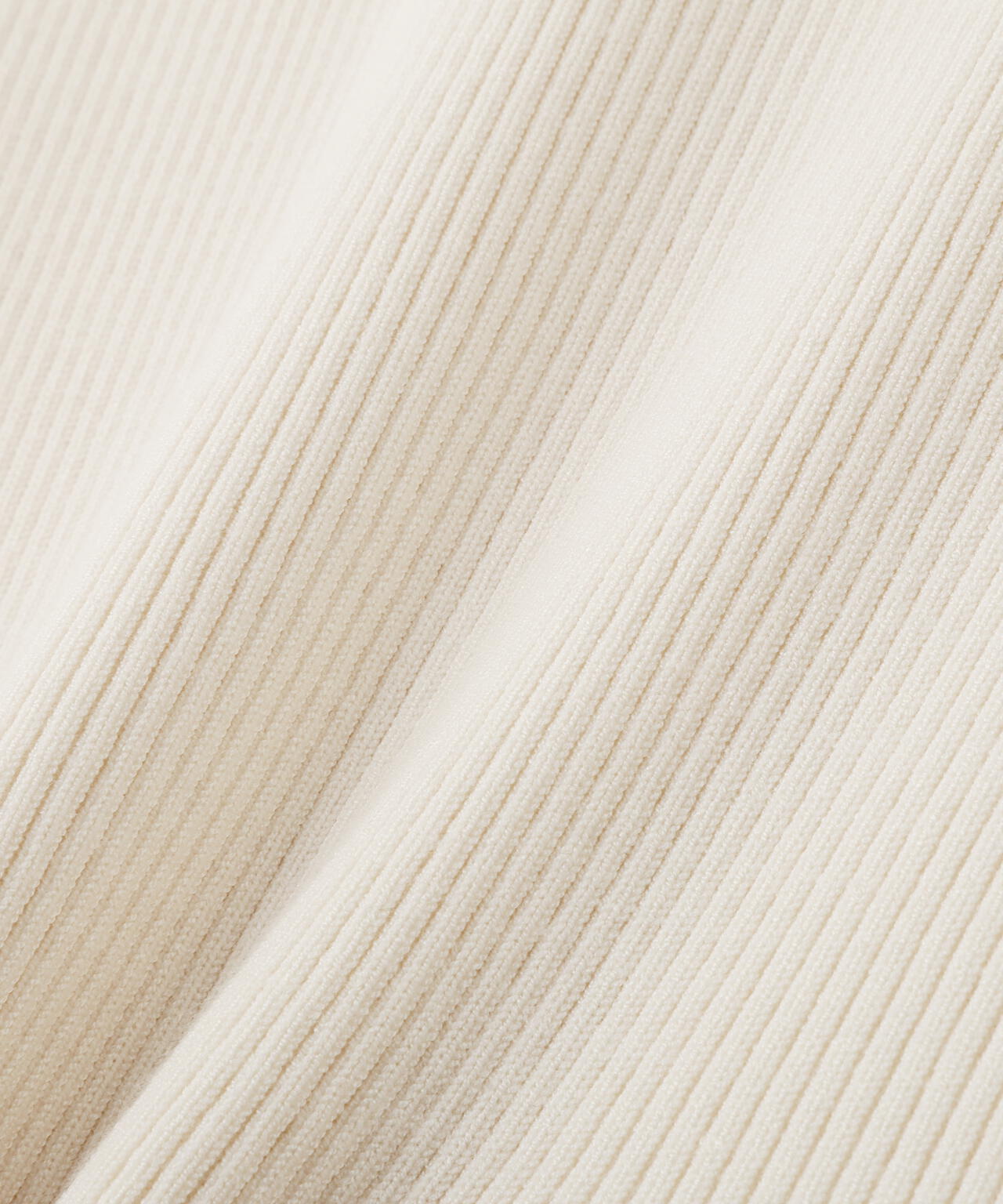 肩リボン配色ニット