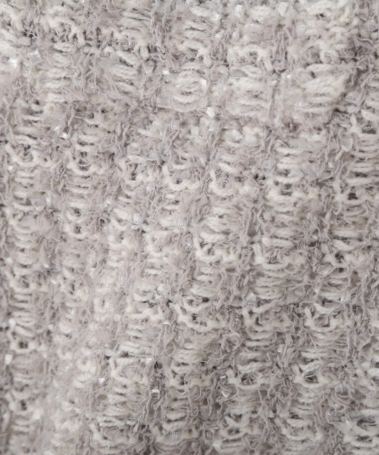 ミックスツイードニットジャケット