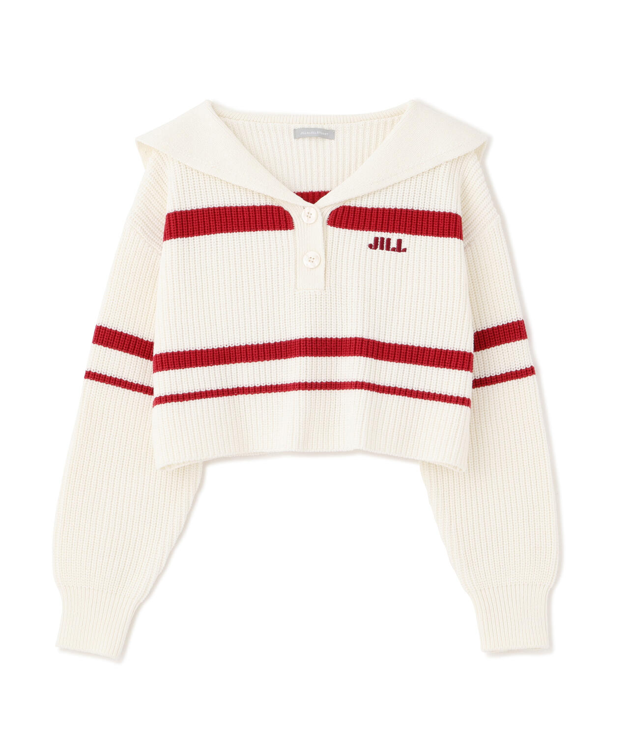 ビッグカラー畔ニット | JILL by JILL STUART（ジル バイ ジル