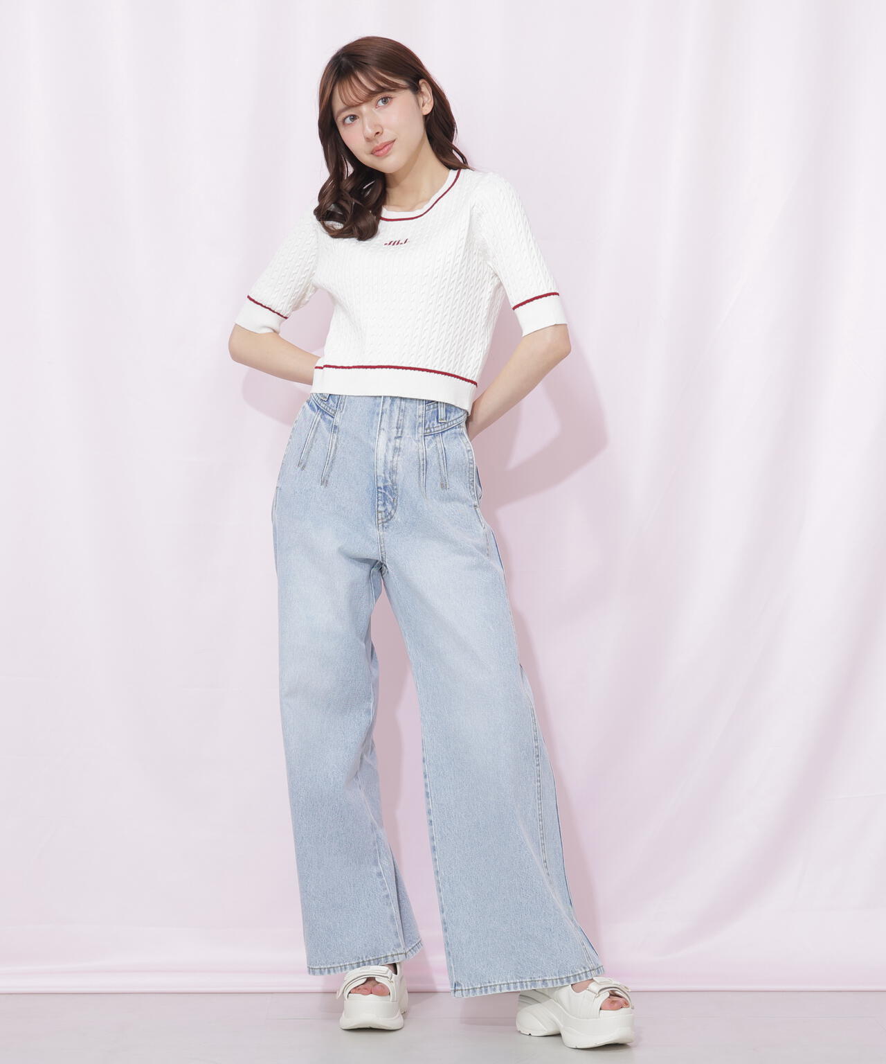 ミニケーブルコンパクトニット | JILL by JILL STUART（ジル バイ ジル