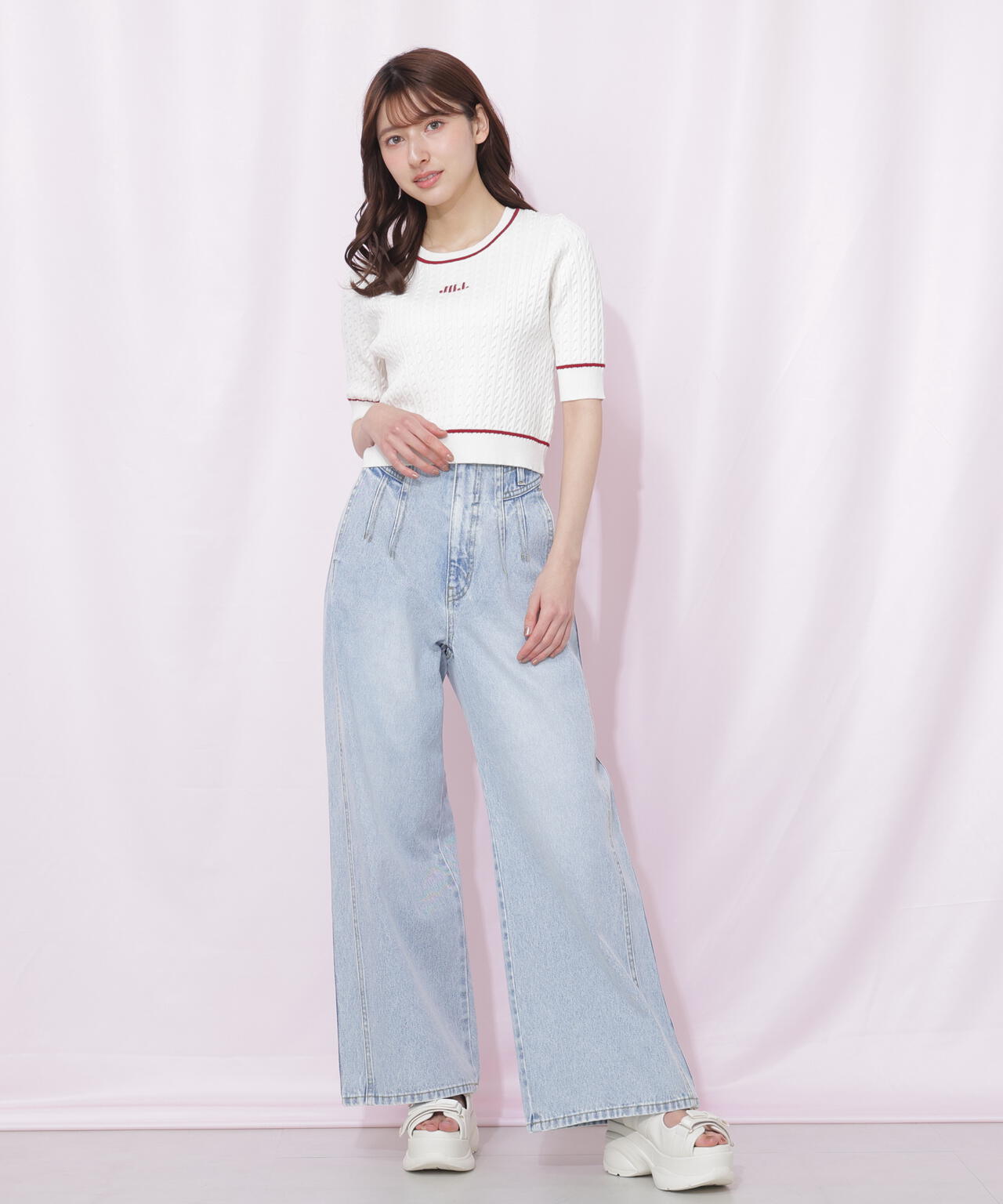 ミニケーブルコンパクトニット | JILL by JILL STUART（ジル バイ ジル