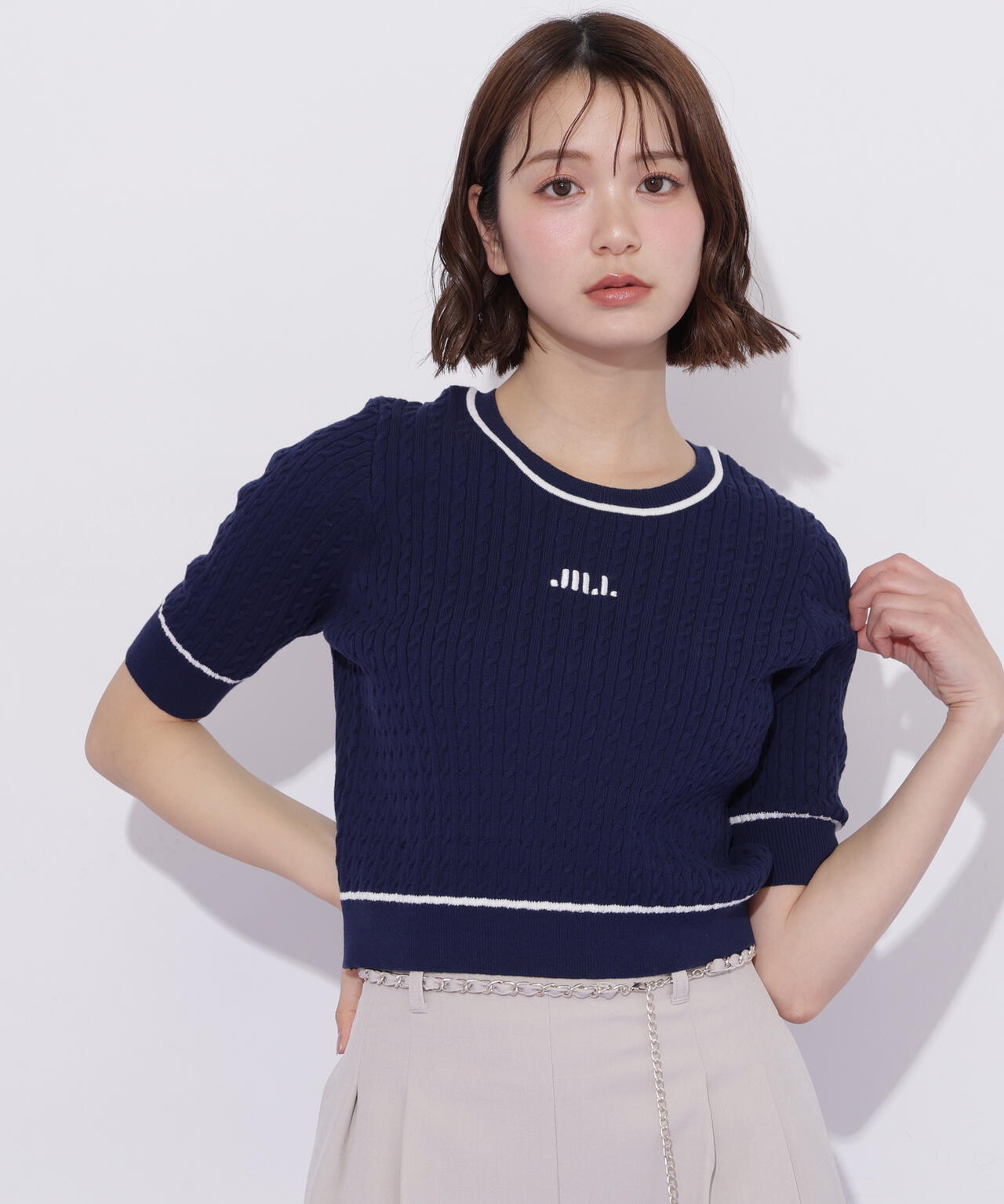 ミニケーブルコンパクトニット | JILL by JILL STUART（ジル バイ ジル