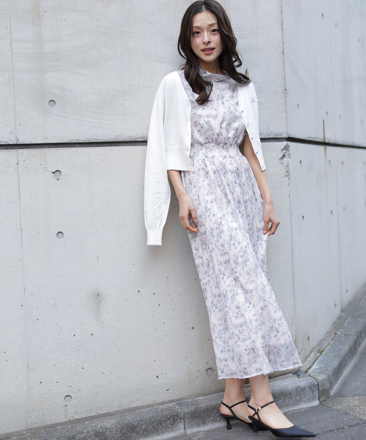 リンクＪ刺繍UVカーディガン