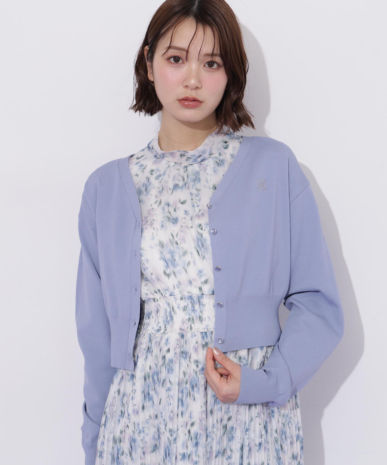 リンクＪ刺繍UVカーディガン