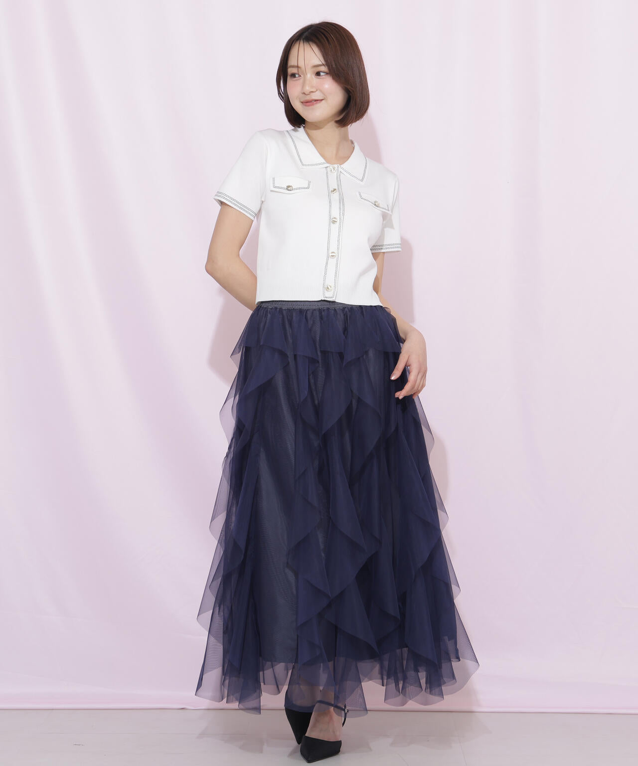 ステッチポロニット | JILL by JILL STUART（ジル バイ ジル