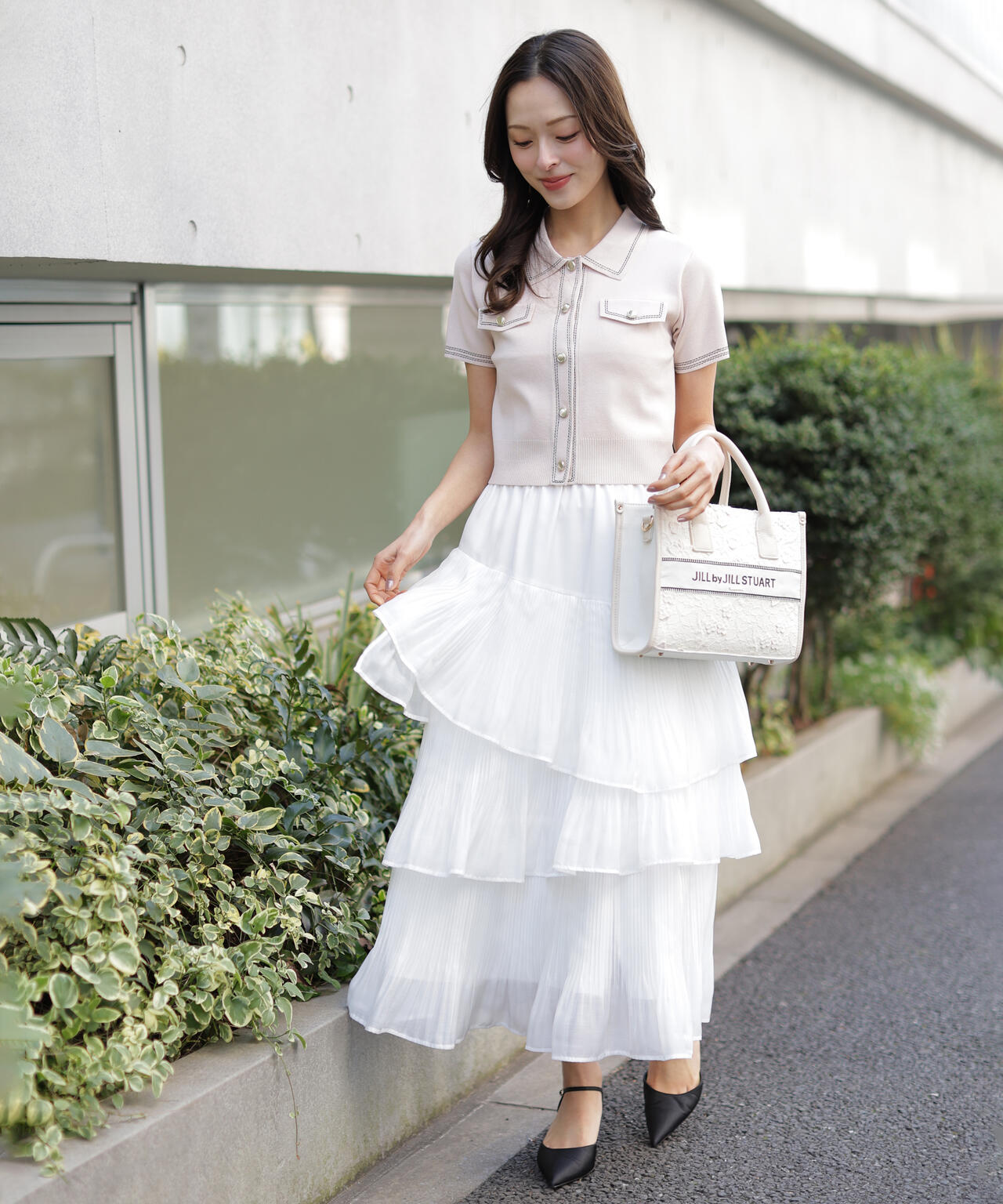ポチ様 ステッチポロニット | JILL by JILL STUART（ジル バイ ジル