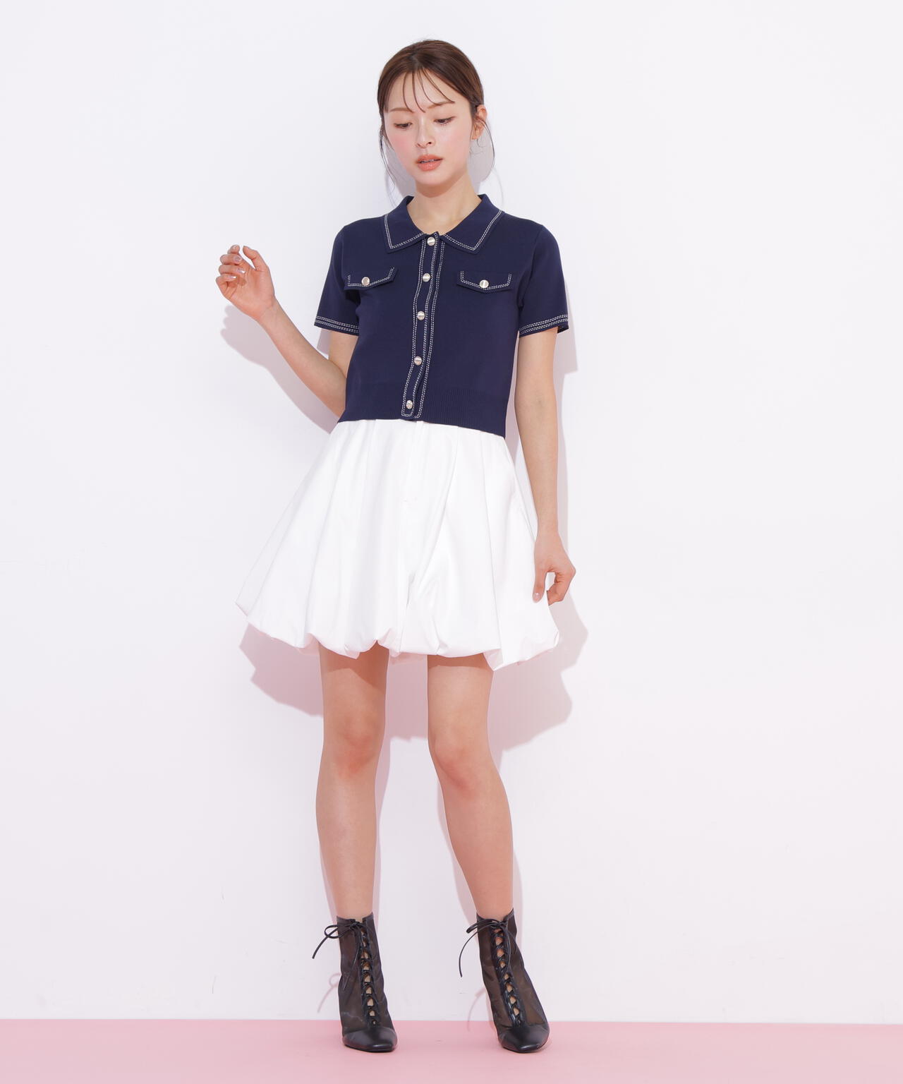 ステッチポロニット | JILL by JILL STUART（ジル バイ ジル