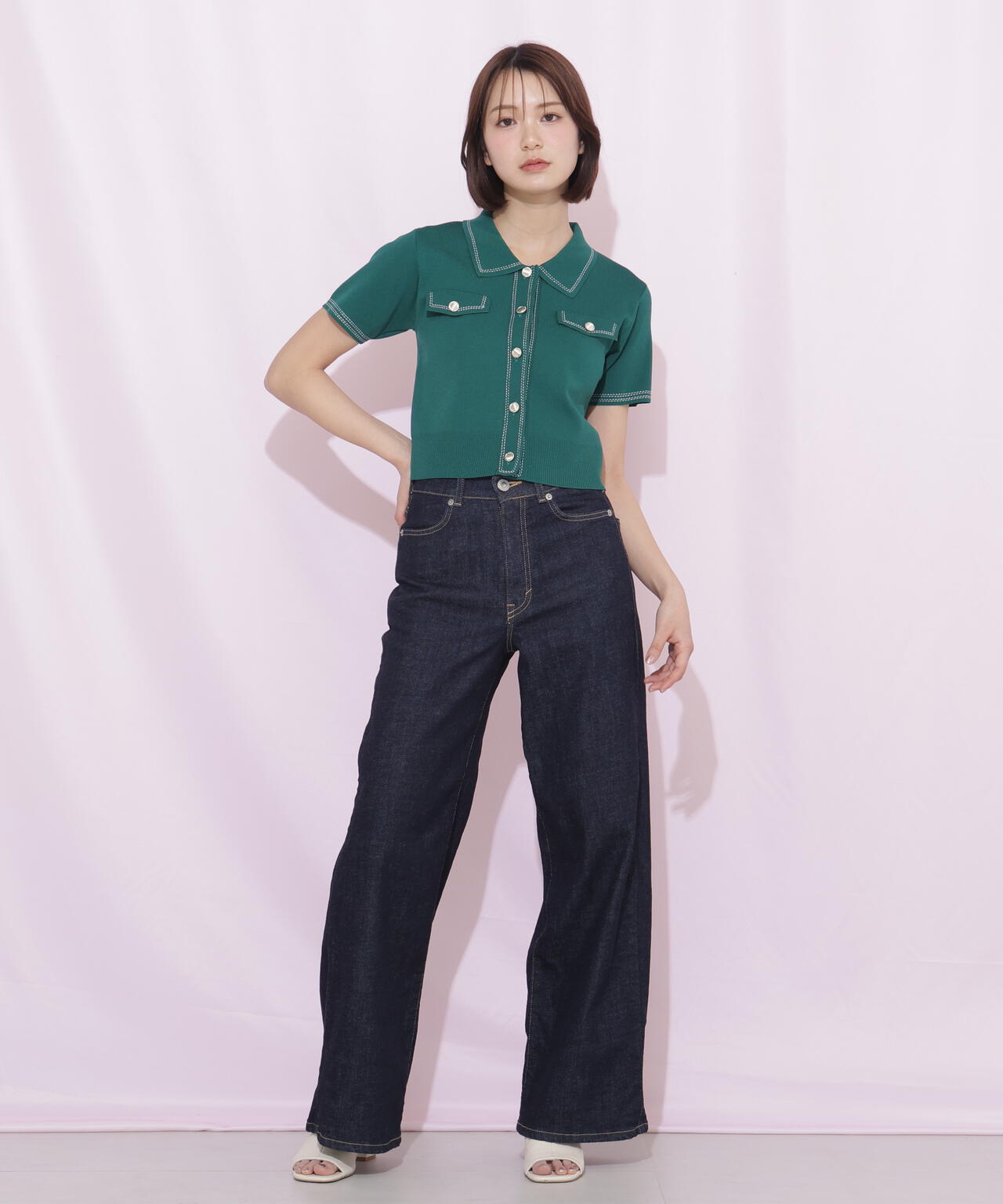ステッチポロニット | JILL by JILL STUART（ジル バイ ジル
