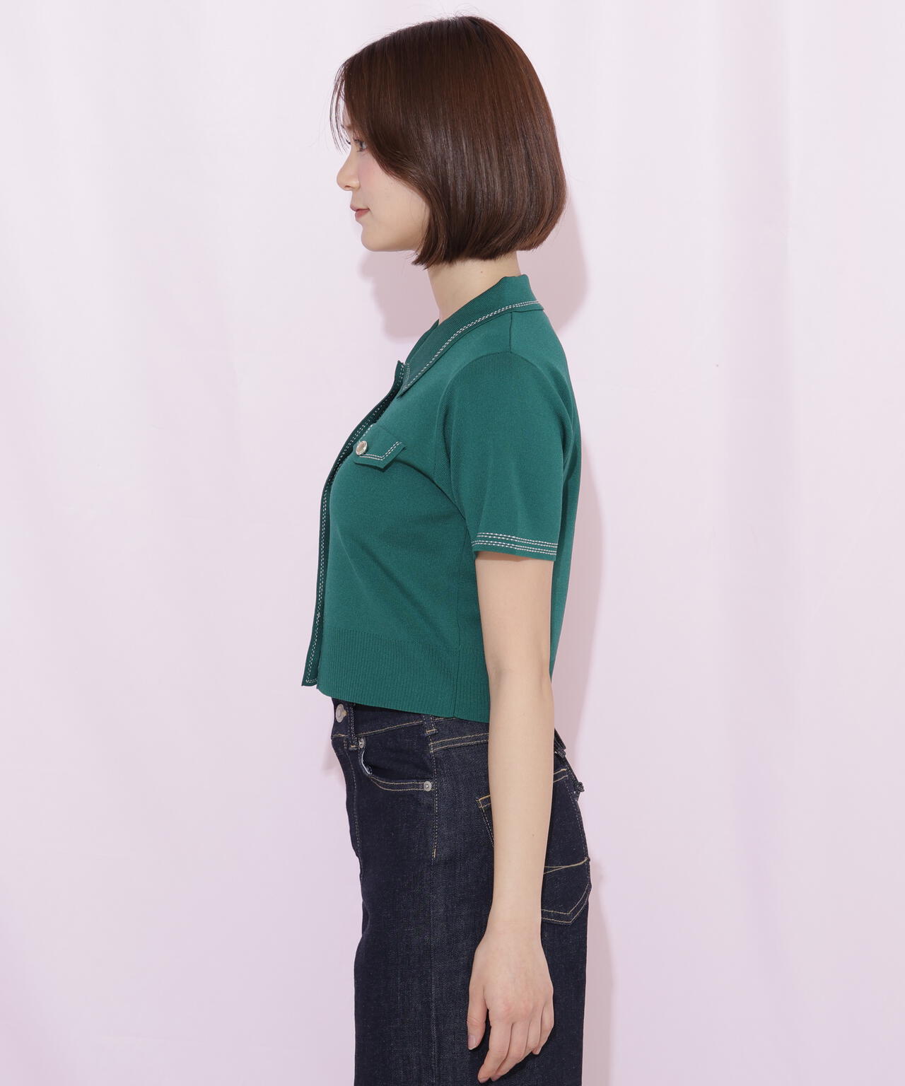 ステッチポロニット | JILL by JILL STUART（ジル バイ ジル