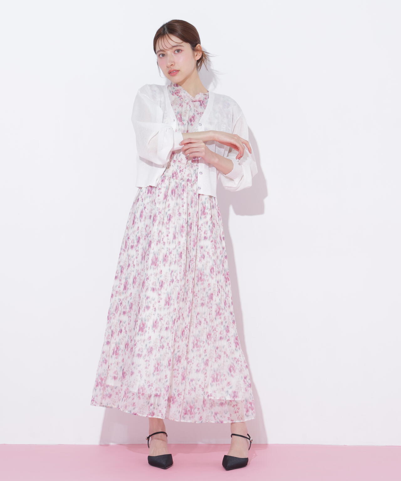 シャイニーシアーカーディガン | JILL by JILL STUART（ジル バイ ジル