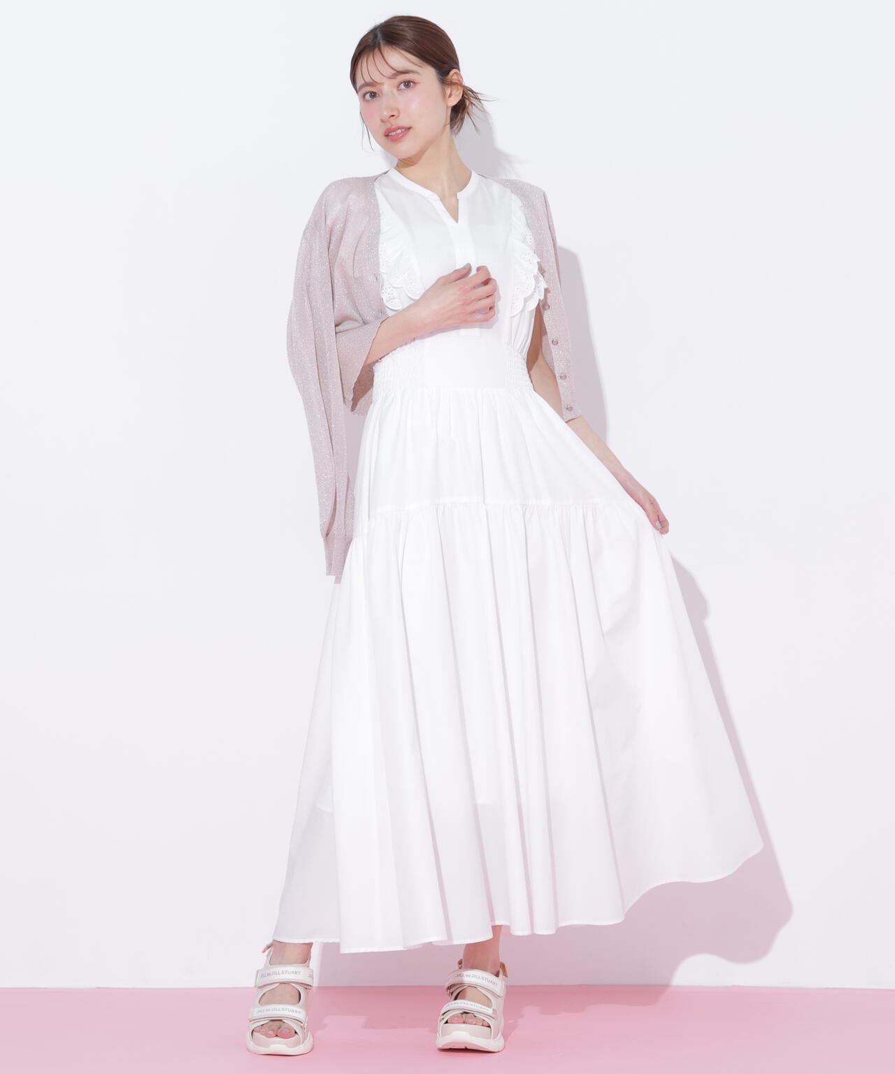 シャイニーシアーカーディガン | JILL by JILL STUART（ジル バイ ジル