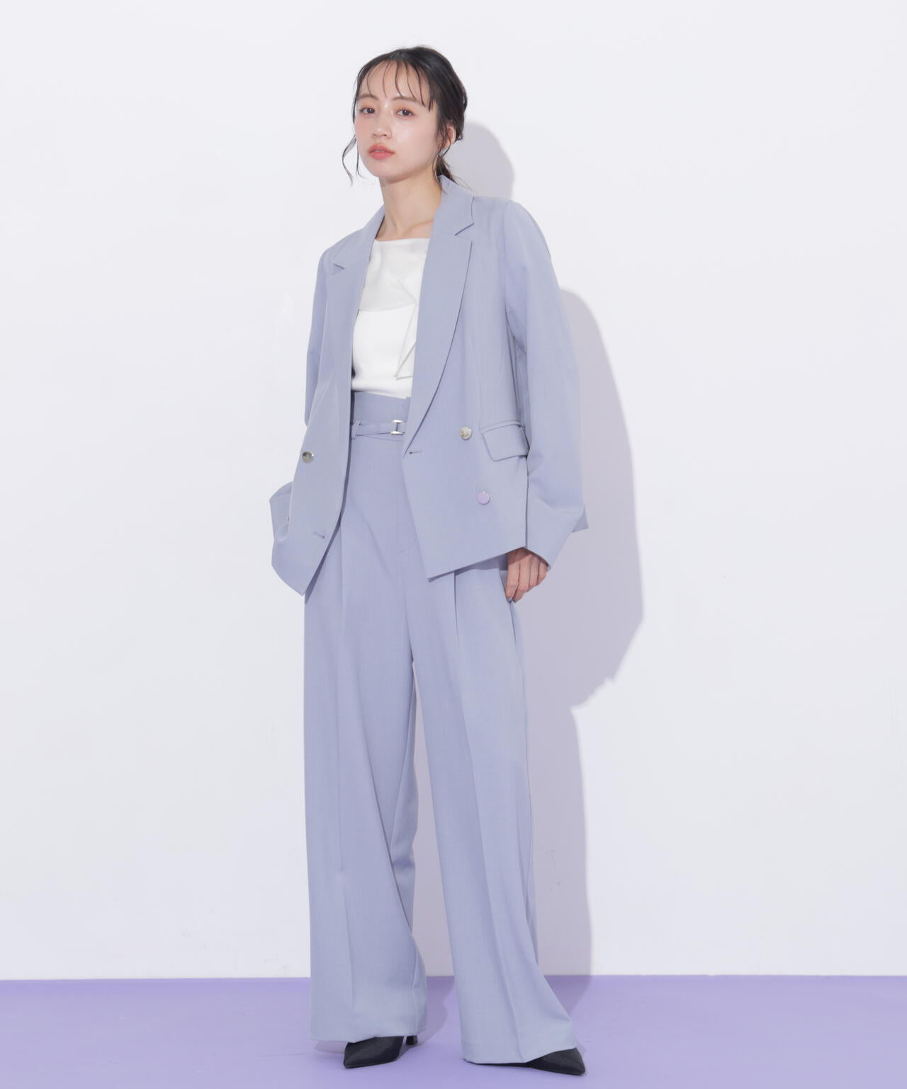半袖アシメリボンニット | JILL by JILL STUART（ジル バイ ジル