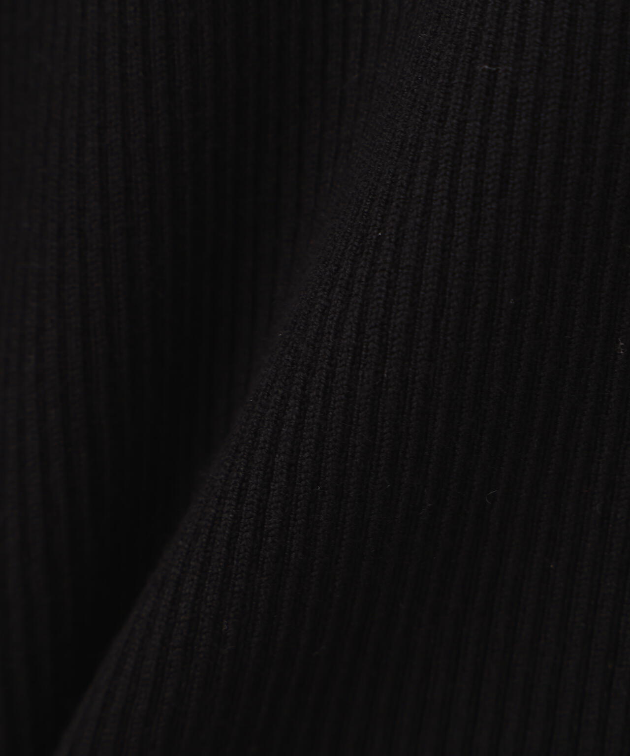 アシメリボンニット