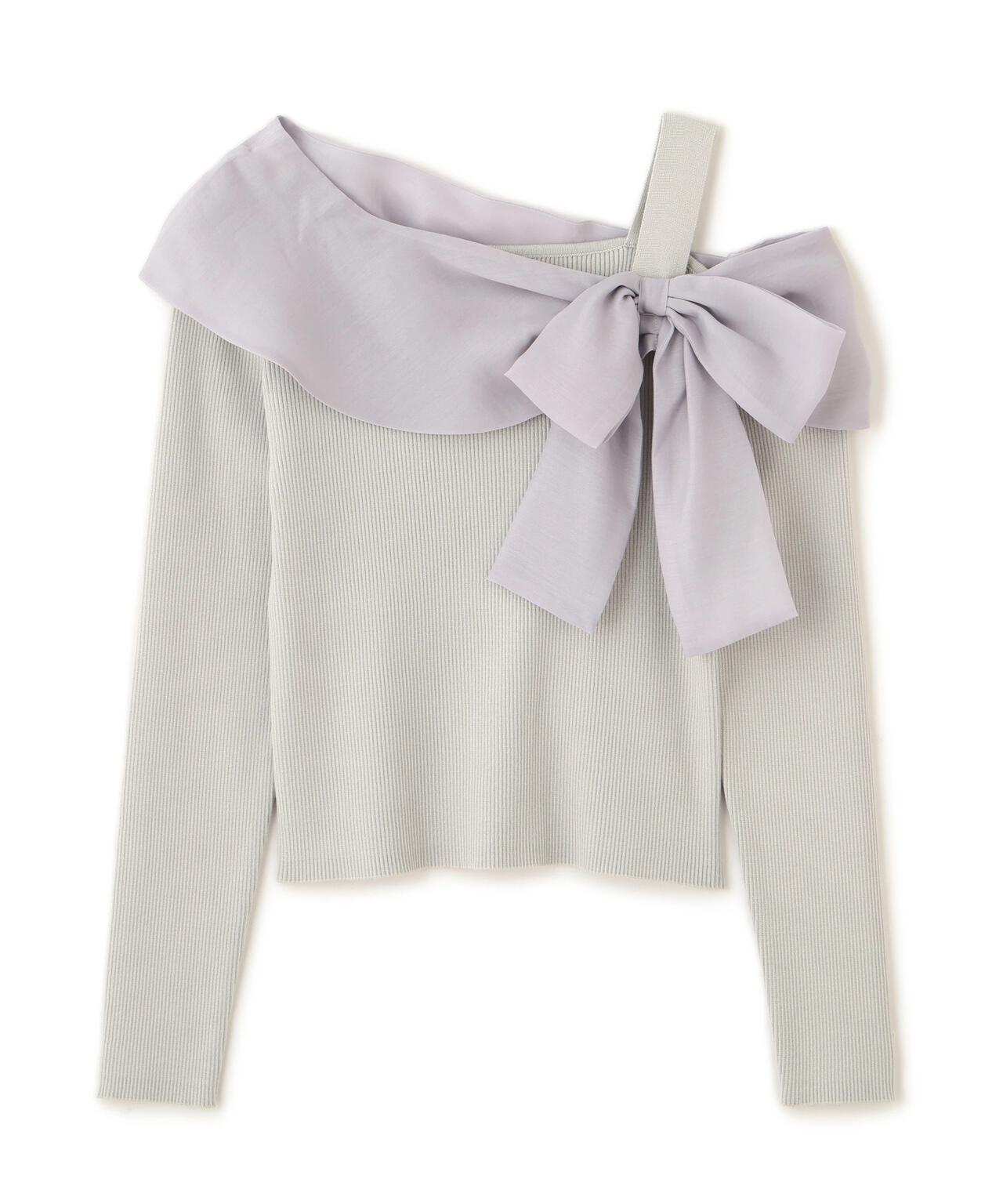 アシメリボンニット | JILL by JILL STUART（ジル バイ ジル