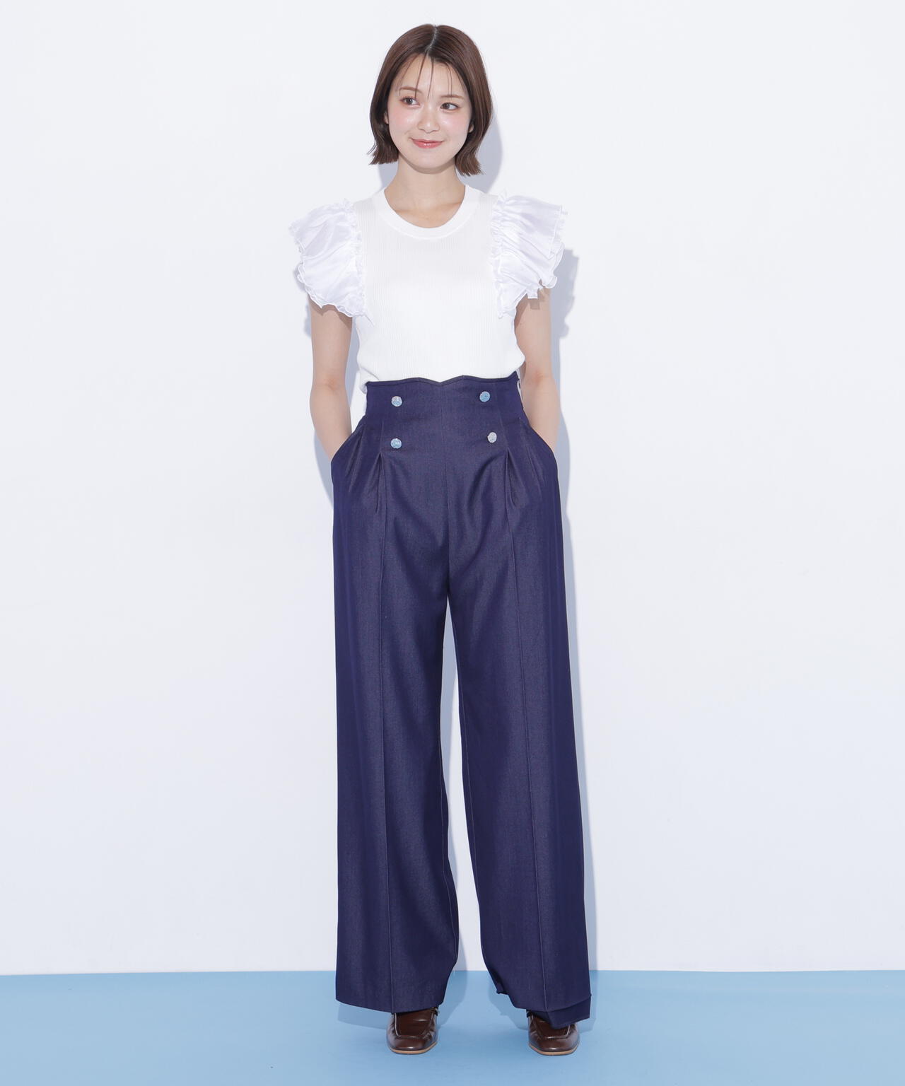 シアースリーブリブニット | JILL by JILL STUART（ジル バイ ジル