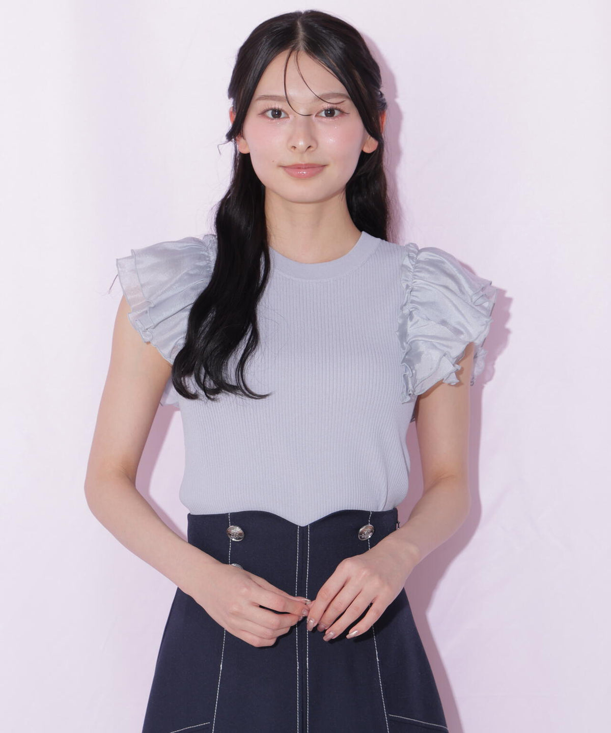 シアースリーブリブニット | JILL by JILL STUART（ジル バイ ジル 