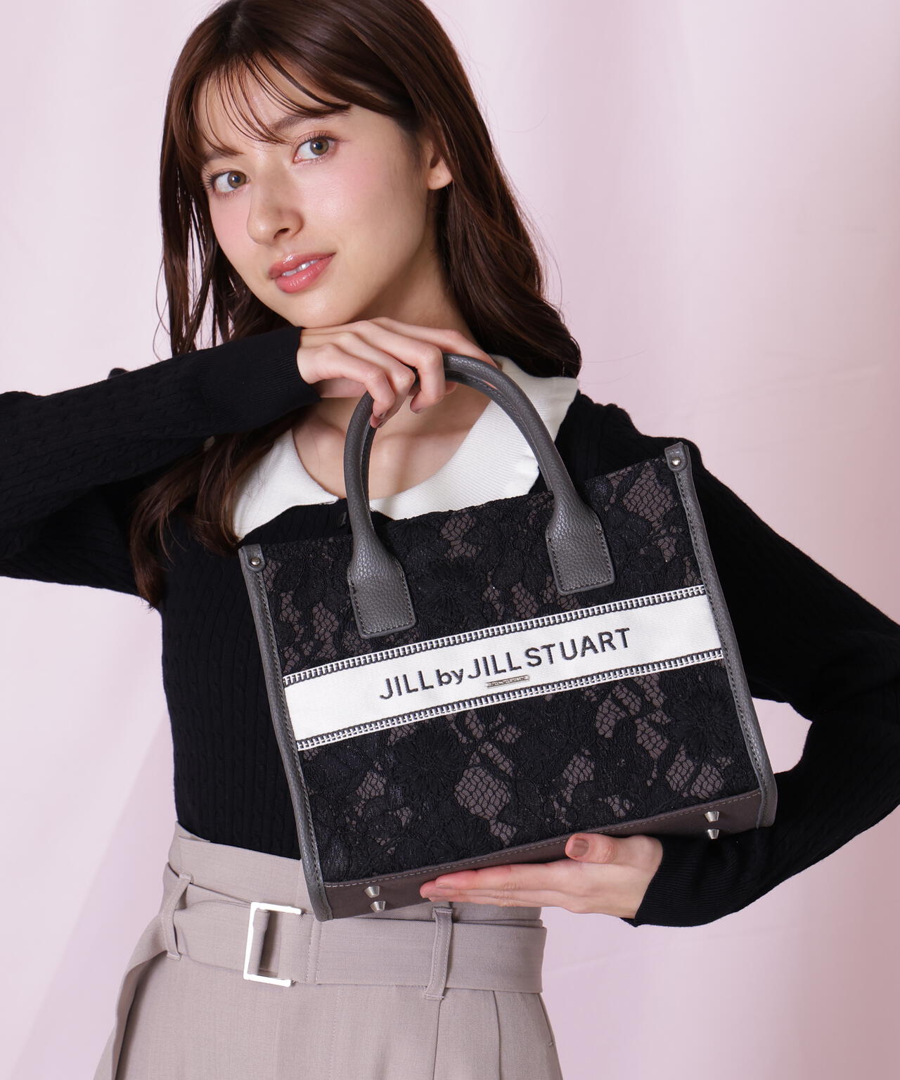 バンドオブスクエアトートバッグ