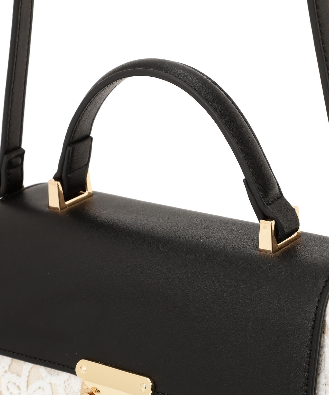 フラップレースバッグ