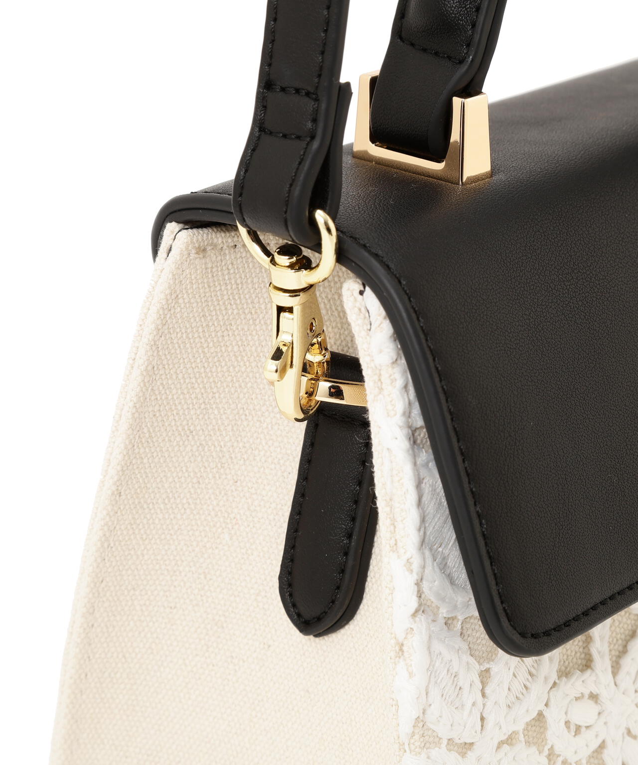 フラップレースバッグ