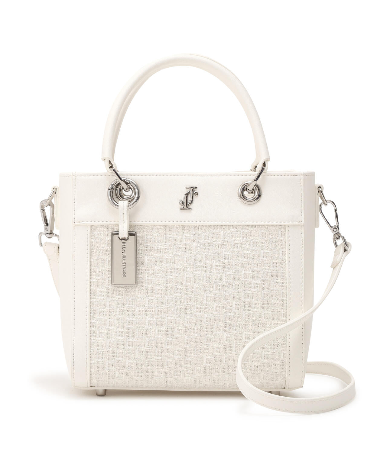 jil*　51番　XS クロスJツイードトートバッグ | JILL by JILL STUART（ジル バイ ジル
