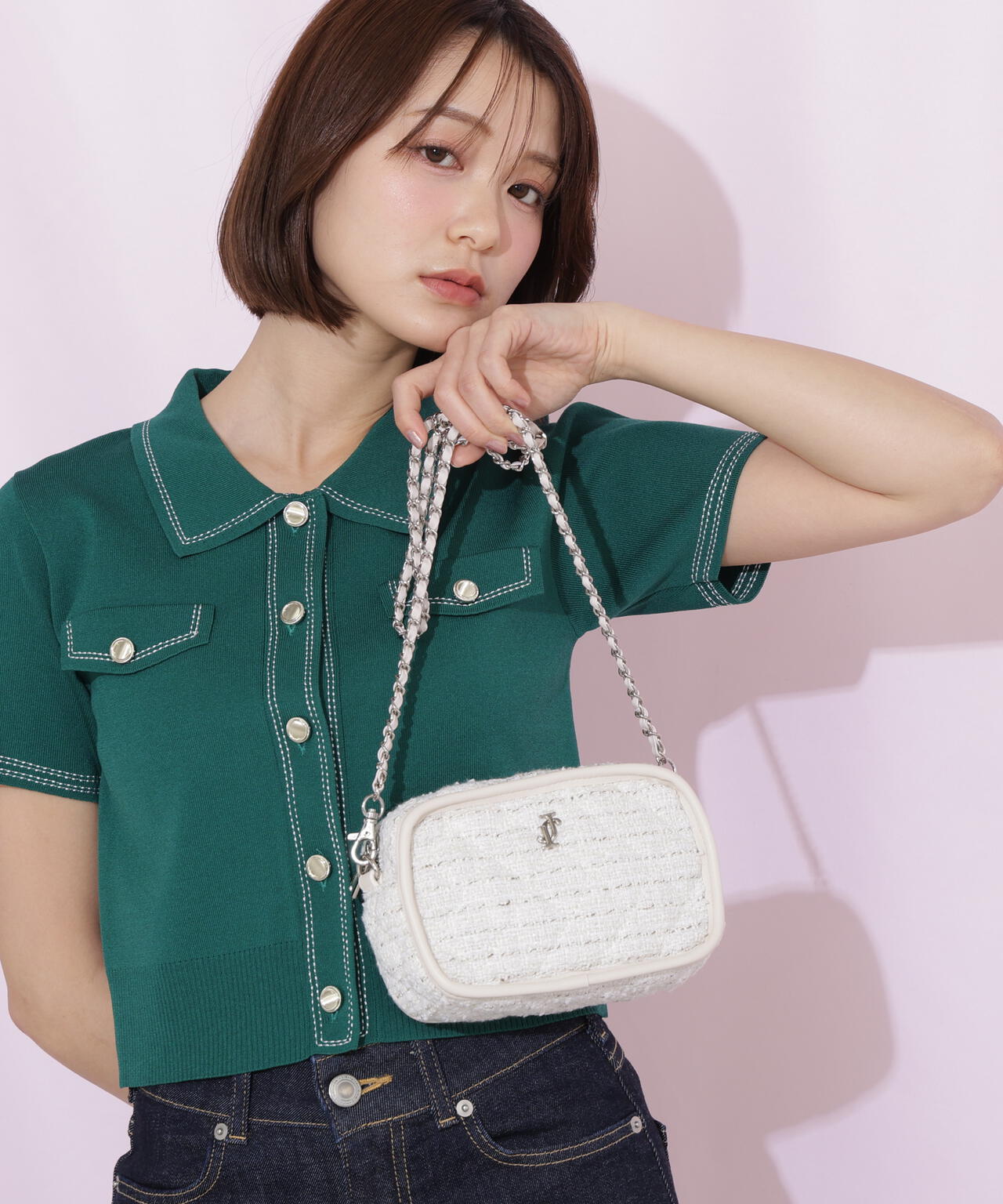パイピングショルダーバッグ | JILL by JILL STUART（ジル バイ ジル