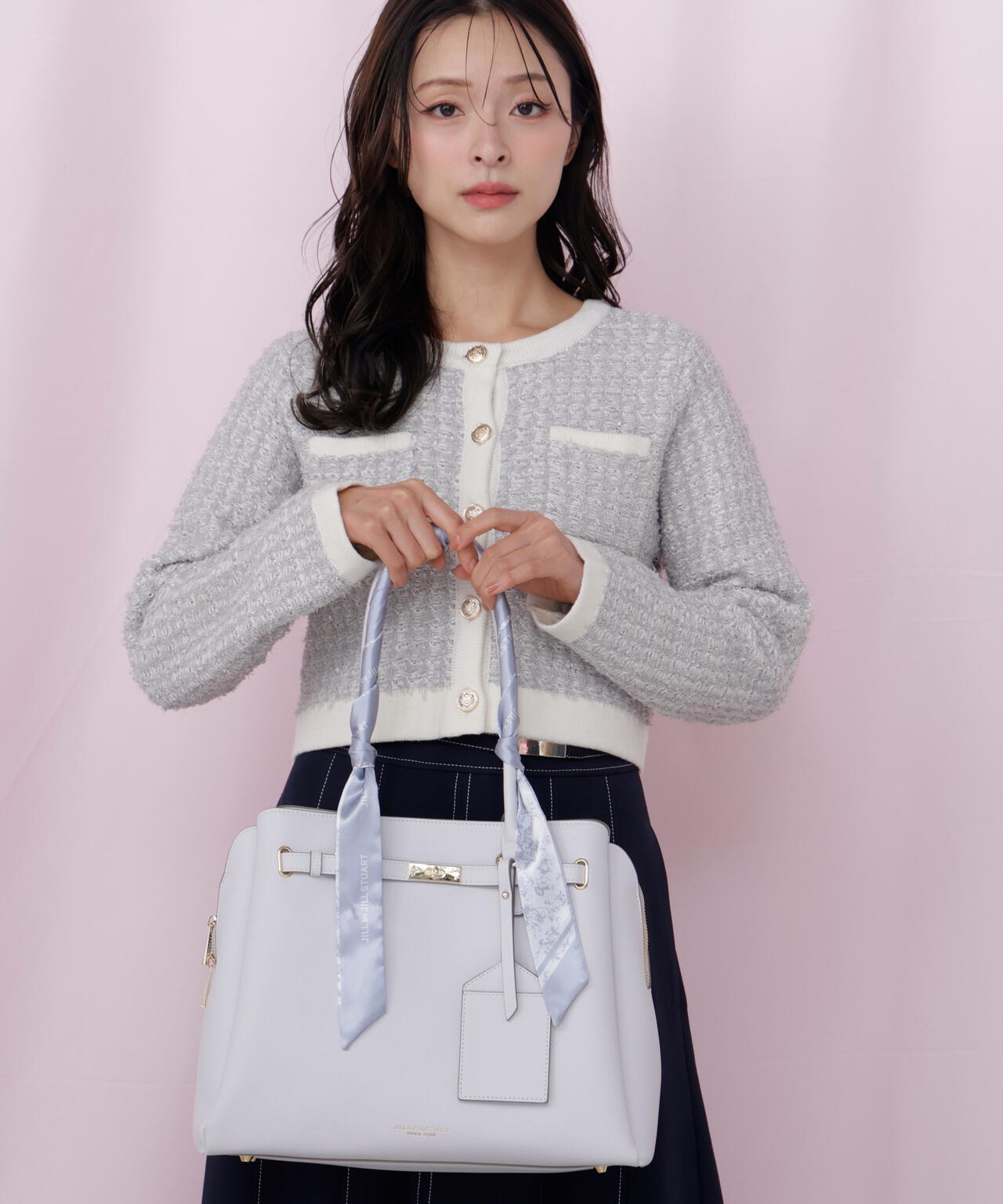 スカーフ付きベルテッドトート | JILL by JILL STUART（ジル バイ ジル