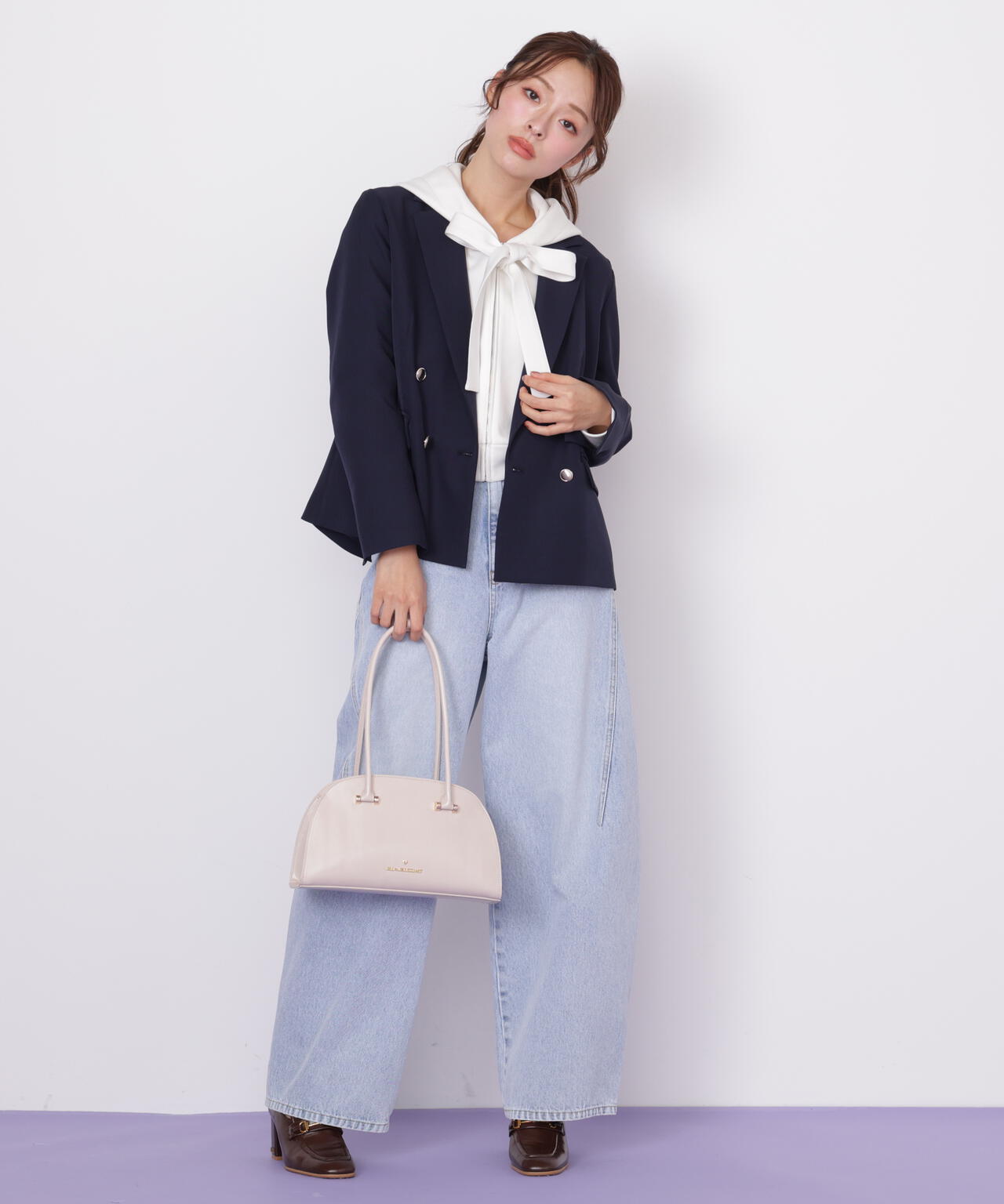 ラウンドボストンバッグ