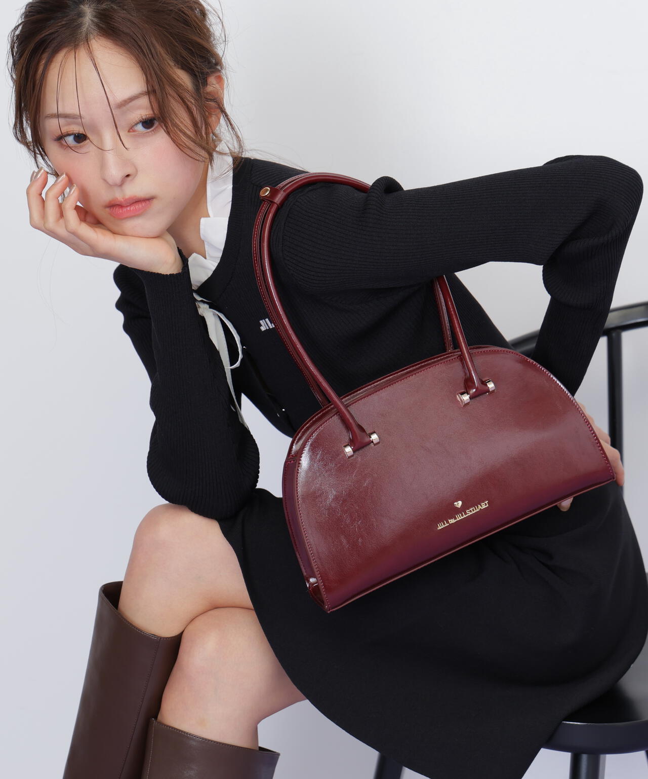 ラウンドボストンバッグ