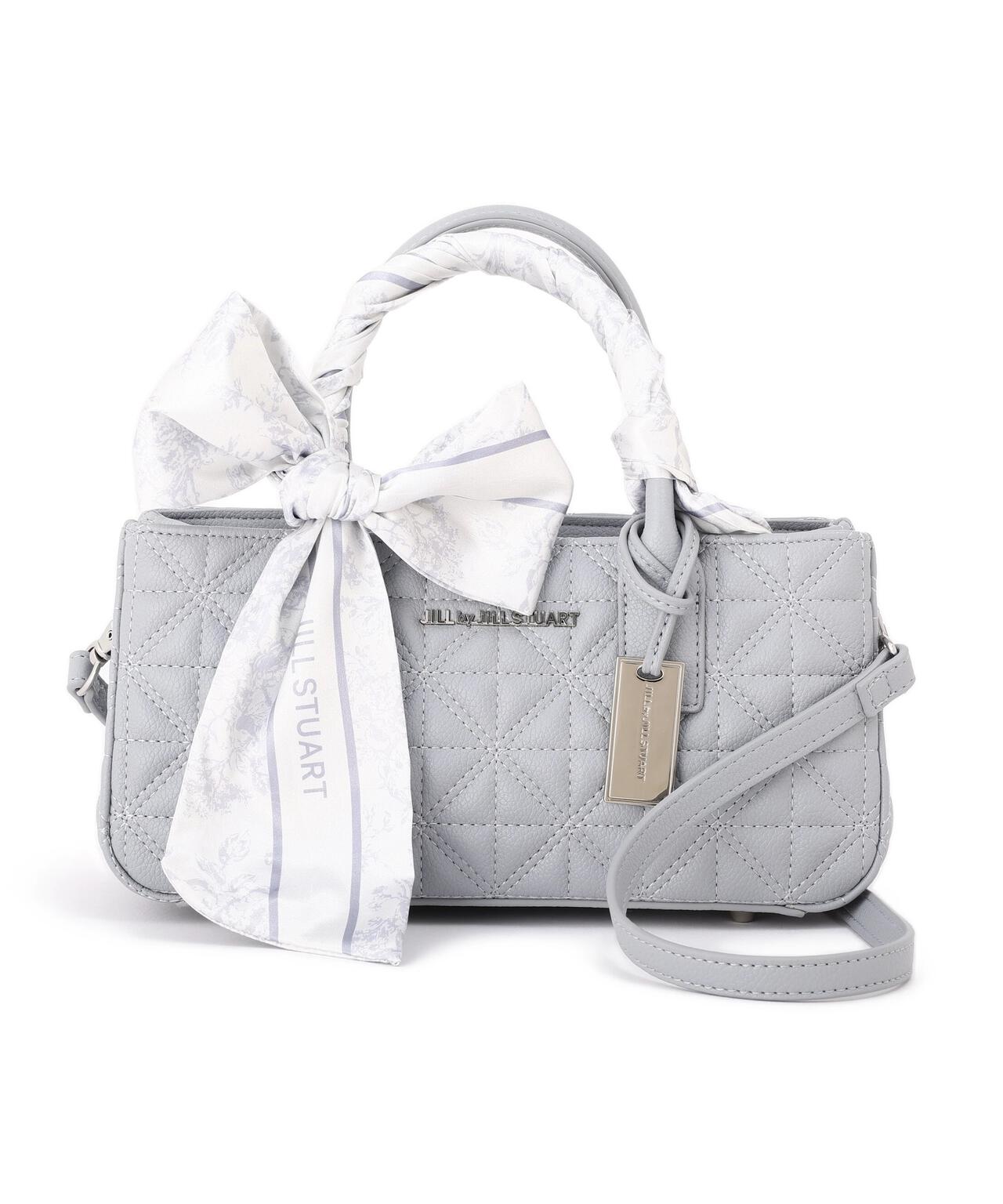 スカーフキルティングトートバッグ