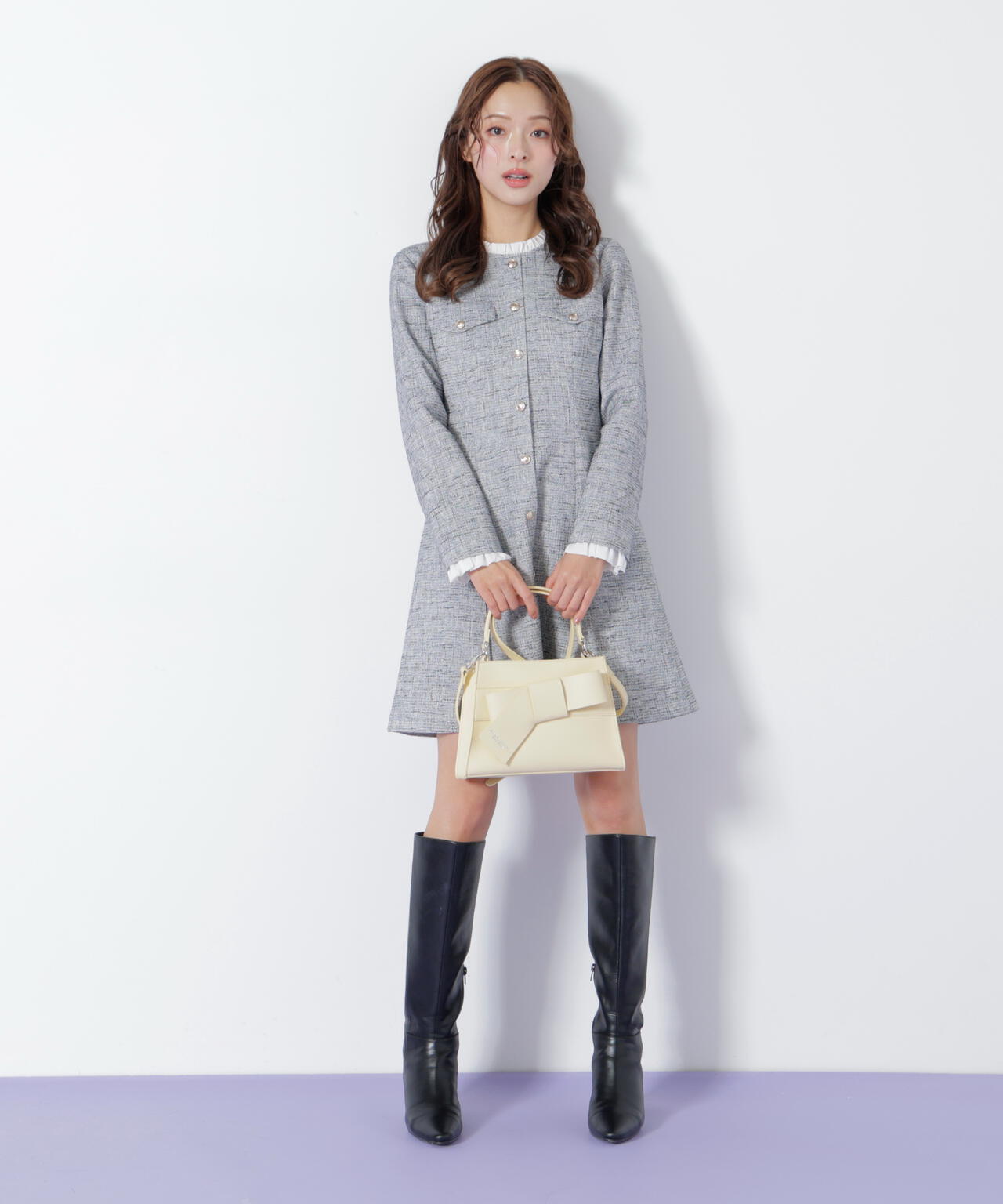 ＜リボンシリーズ＞ワンハンドルバッグ