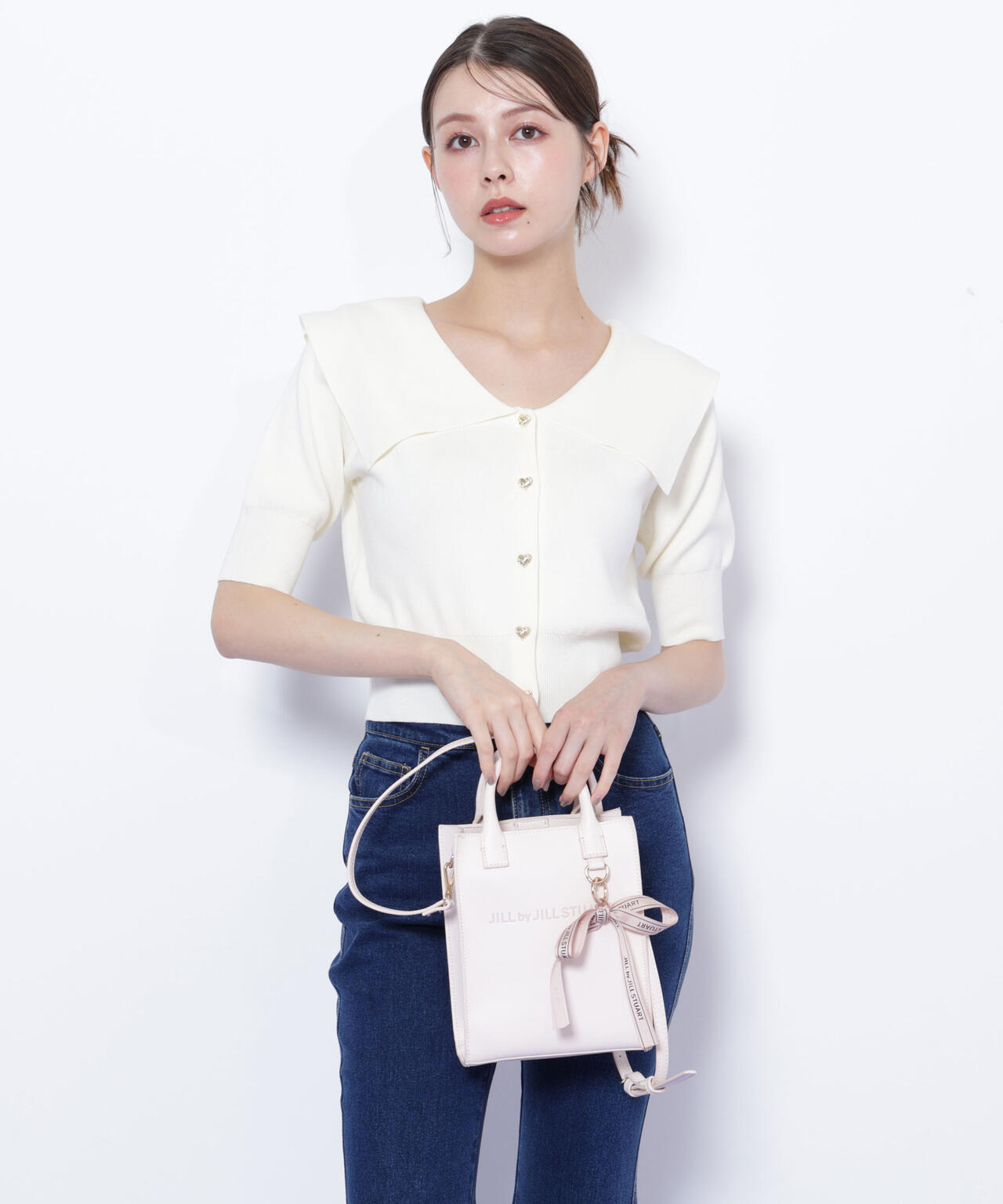 チャーム付きミニトートバッグ | JILL by JILL STUART（ジル バイ ジル