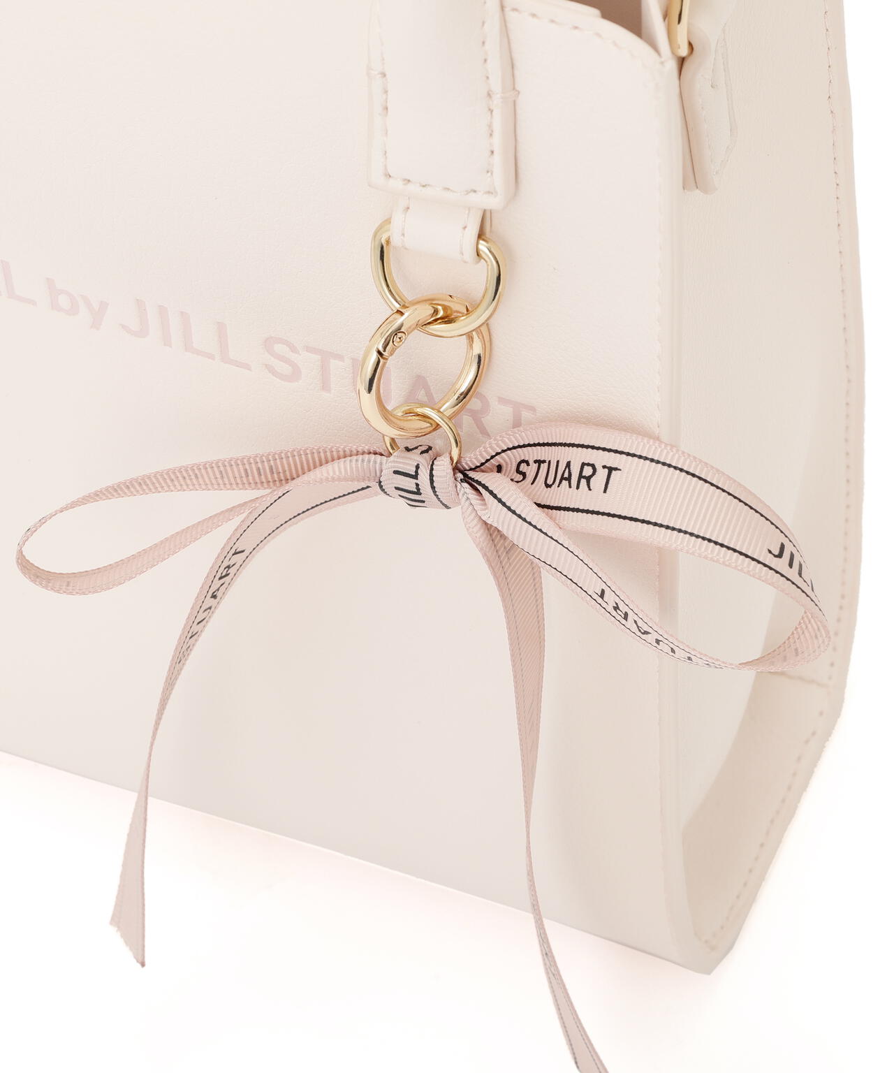 チャーム付きミニトートバッグ