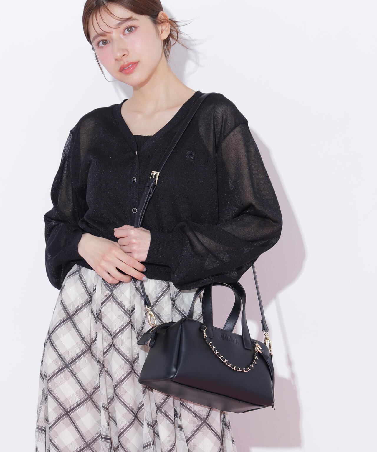 チャーム付きミニボストン | JILL by JILL STUART（ジル バイ ジル