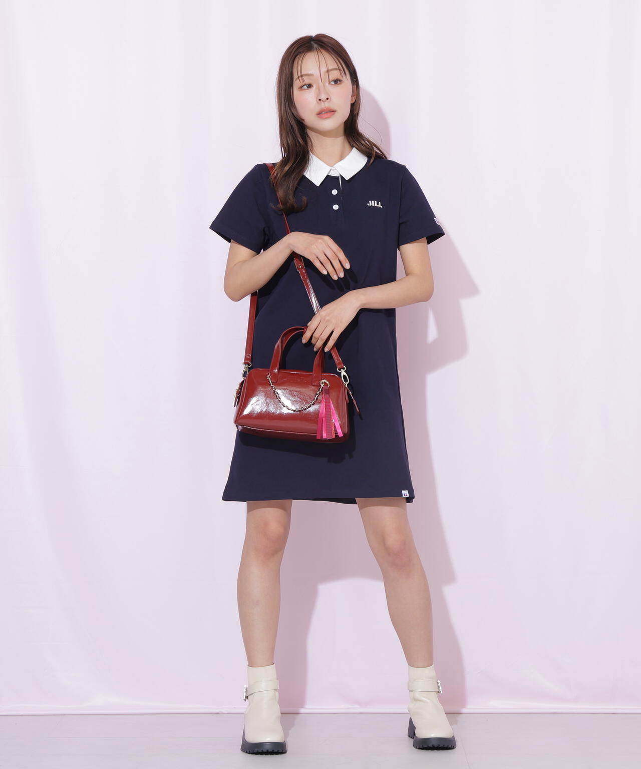 チャーム付きミニボストン | JILL by JILL STUART（ジル バイ ジル