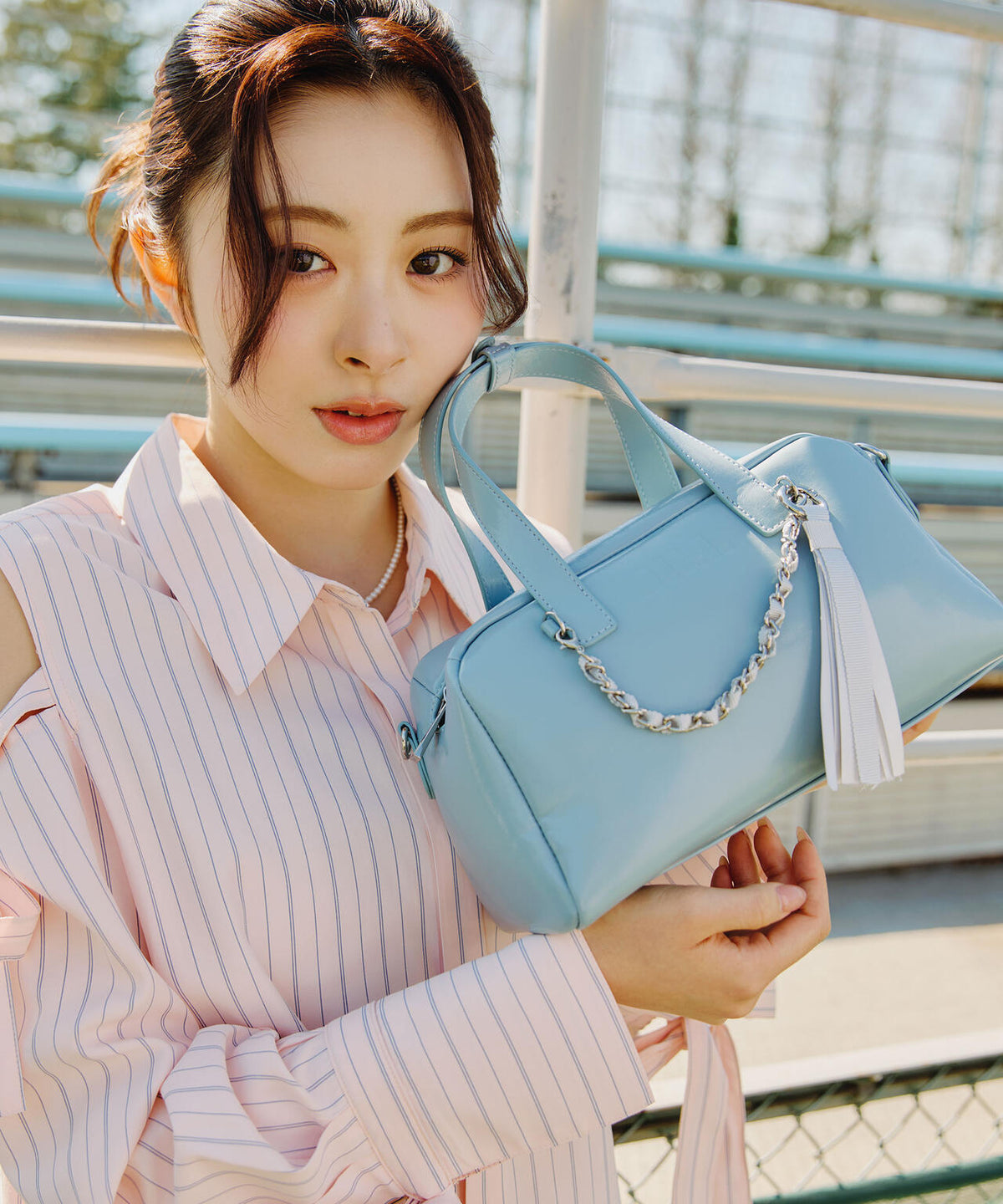 チャーム付きミニボストン | JILL by JILL STUART（ジル バイ ジル 