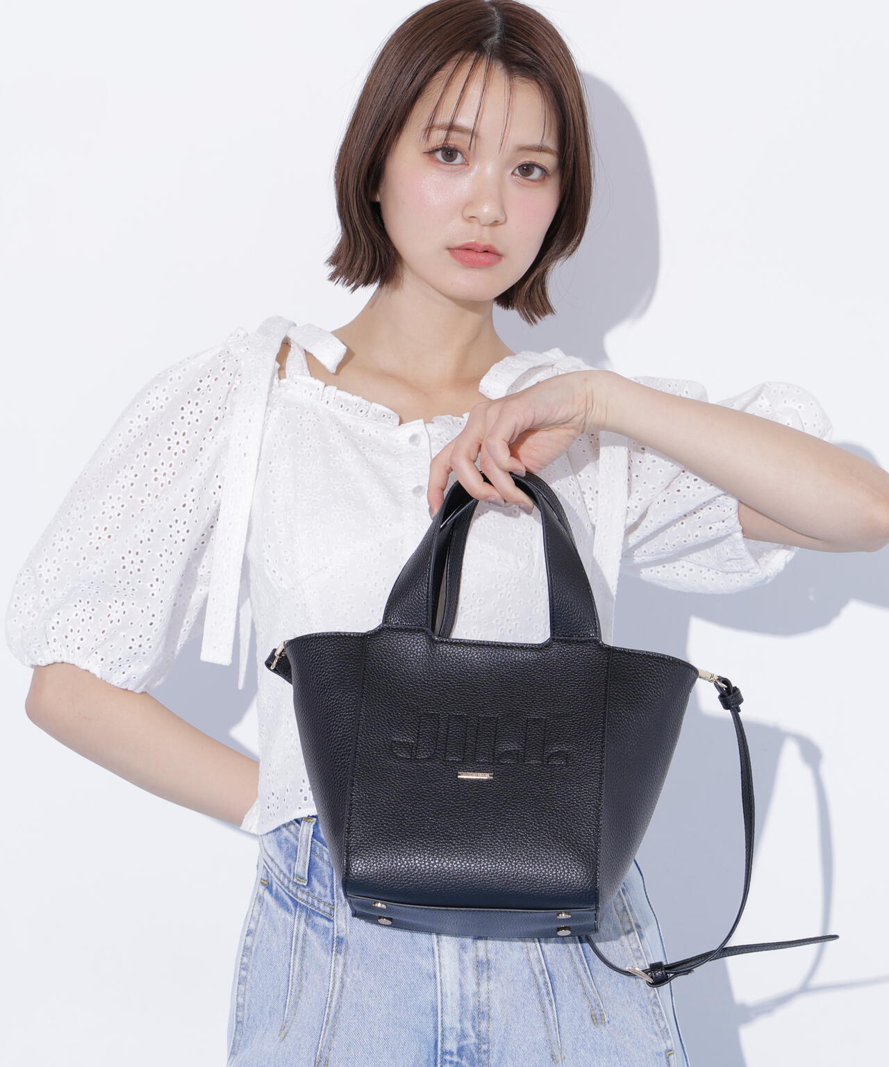 ジョリーフルール　大阪アイドール　カジュアルミニトートバック ② 2wayミニトートバッグ | JILL by JILL STUART（ジル バイ ジル