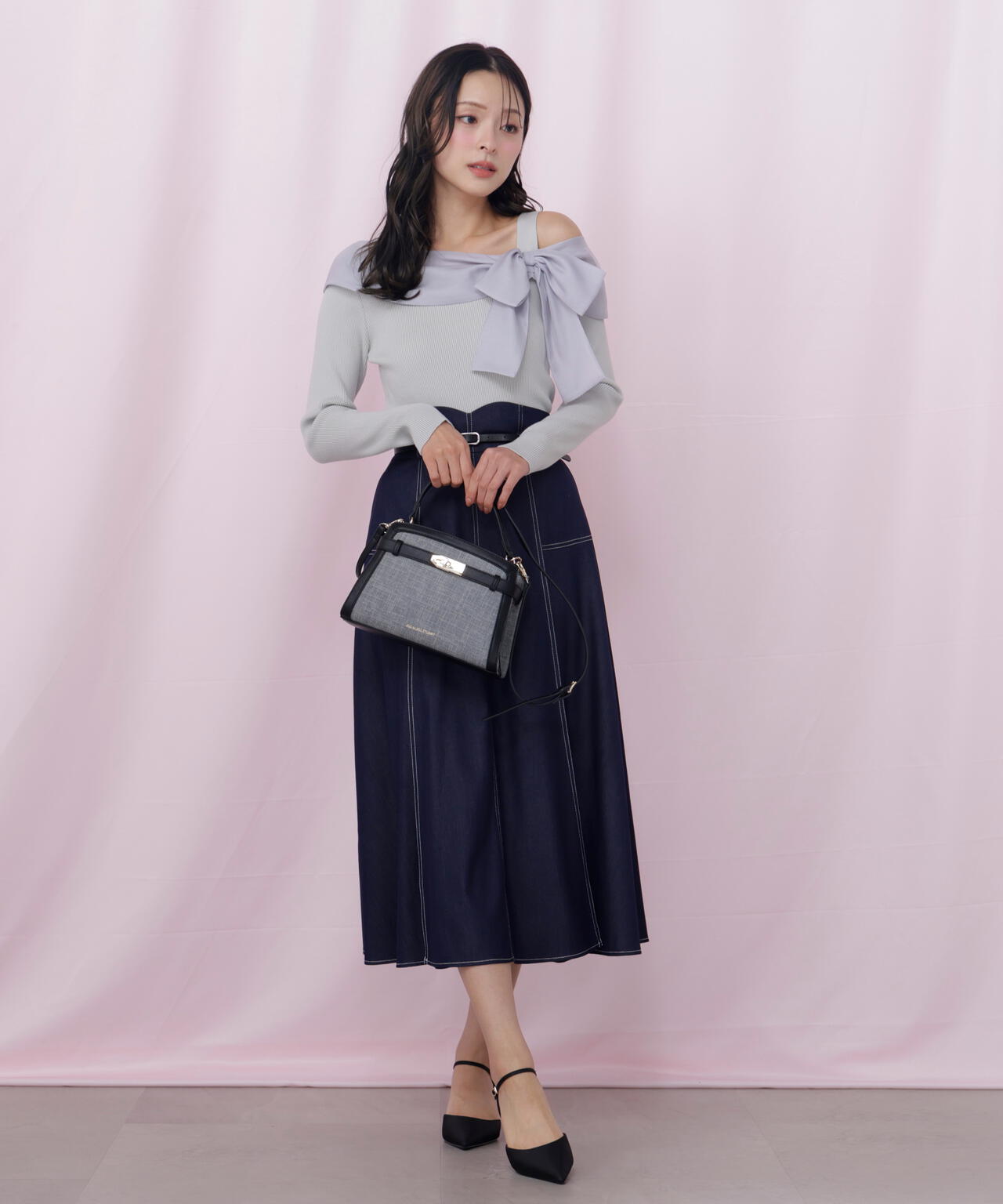 コンビネーションワンハンドルバッグ