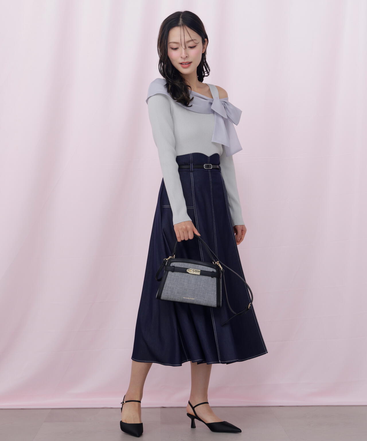 コンビネーションワンハンドルバッグ