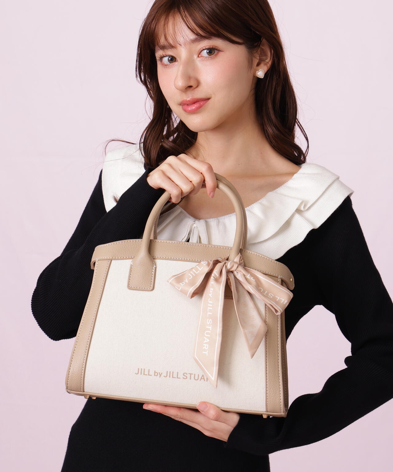 バイカラーコンビトート小 | JILL by JILL STUART（ジル バイ ジル