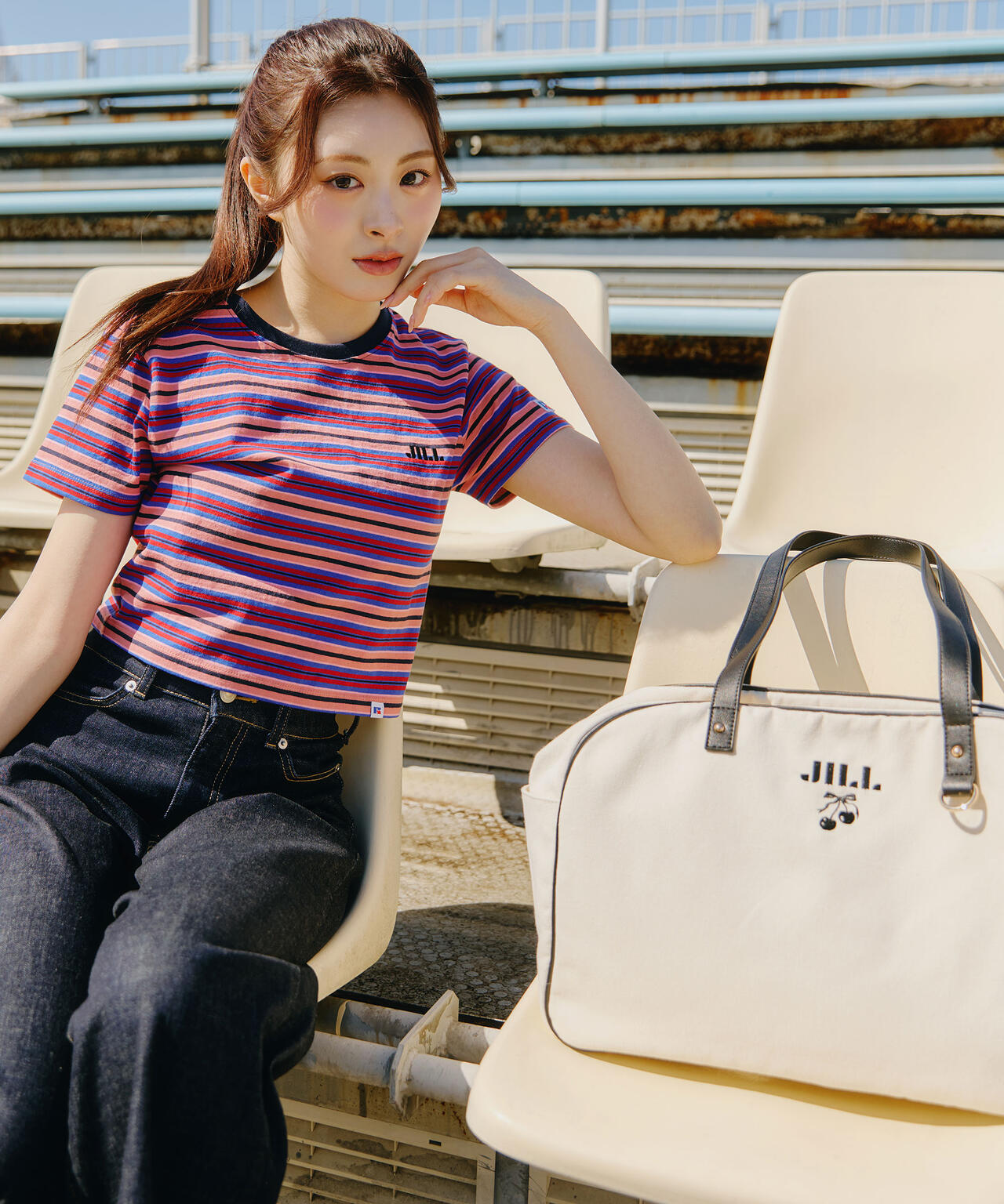 Cherryシリーズ＞トラベルボストンバッグ | JILL by JILL STUART（ジル