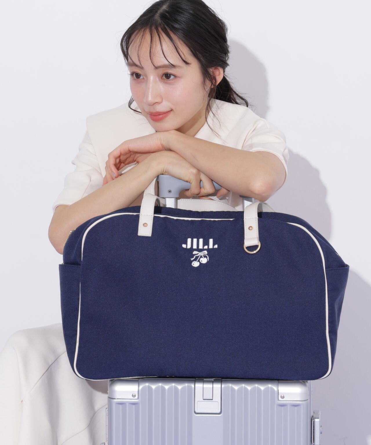 ＜Cherryシリーズ＞トラベルボストンバッグ