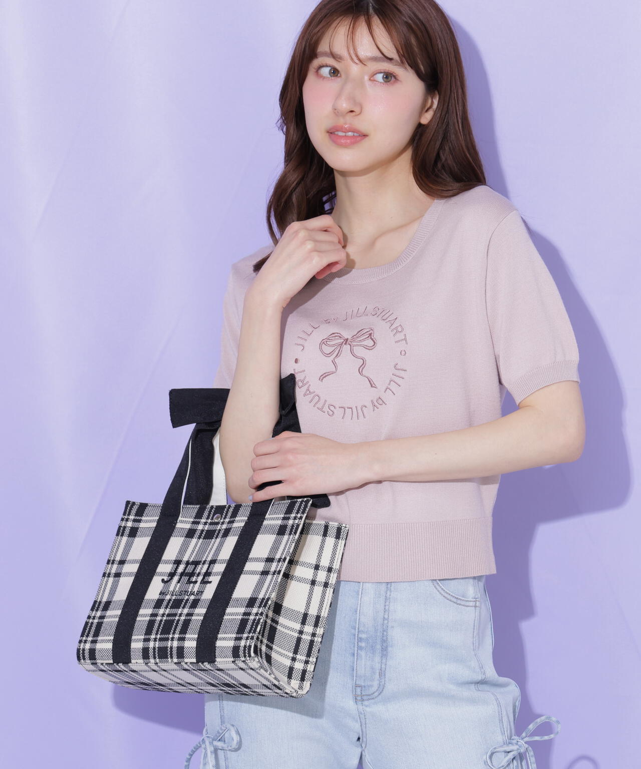 リボンハンドルトート | JILL by JILL STUART（ジル バイ ジル