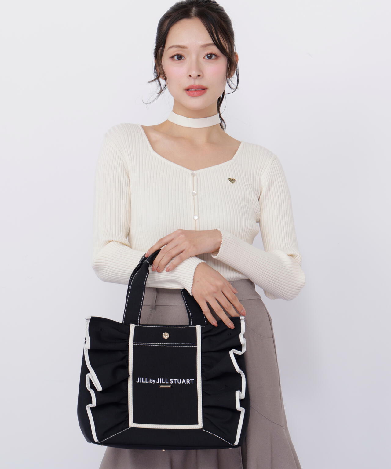 フレームフリルトート大 | JILL by JILL STUART（ジル バイ ジル