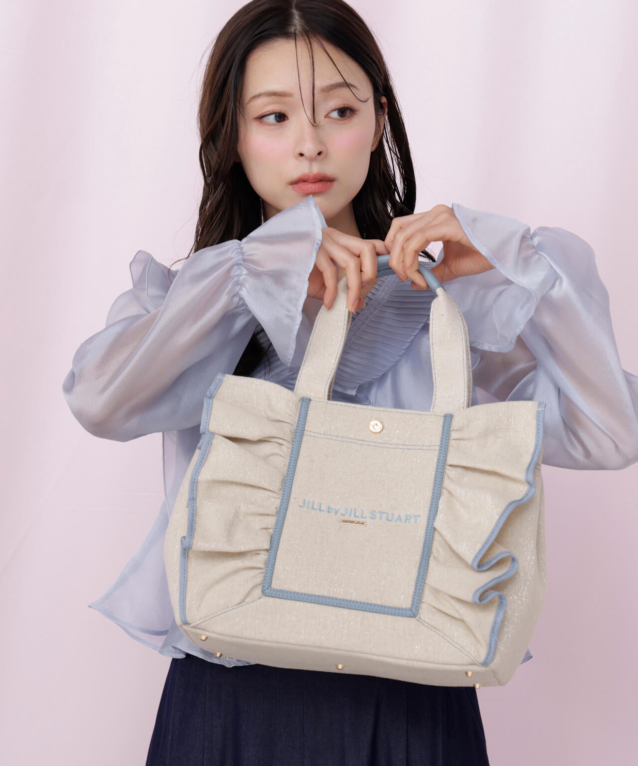 フレームフリルトート大 | JILL by JILL STUART（ジル バイ ジル